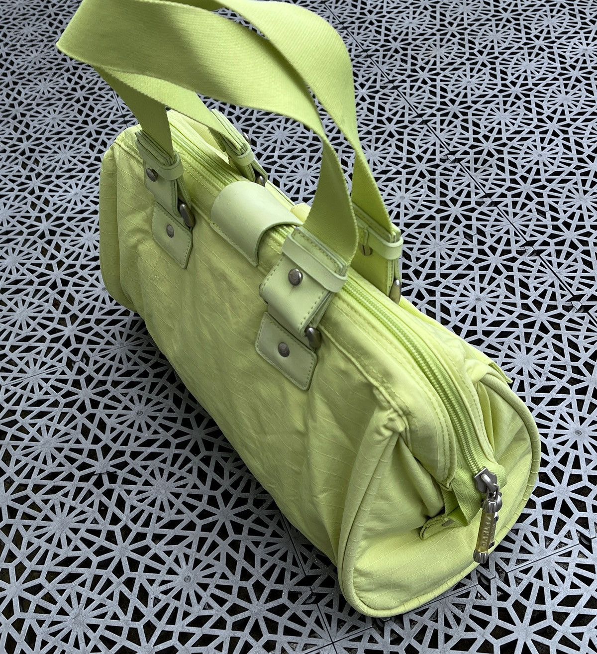Oakley 🔥 Rare Vintage OAKLEY Y2K Multi Pocket Cargo Bag Rave Size ONE SIZE - 5 Thumbnail