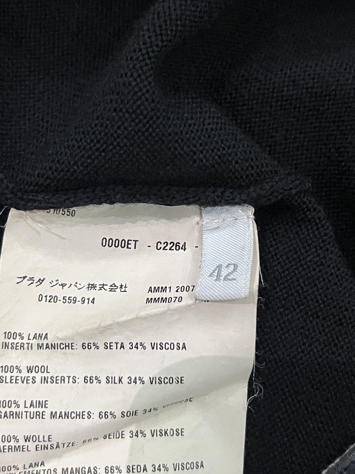 Miu Miu Miu Miu 2007 Puff Sleeve Knit Sweater Size M / US 6-8 / IT 42-44 - 15 Thumbnail