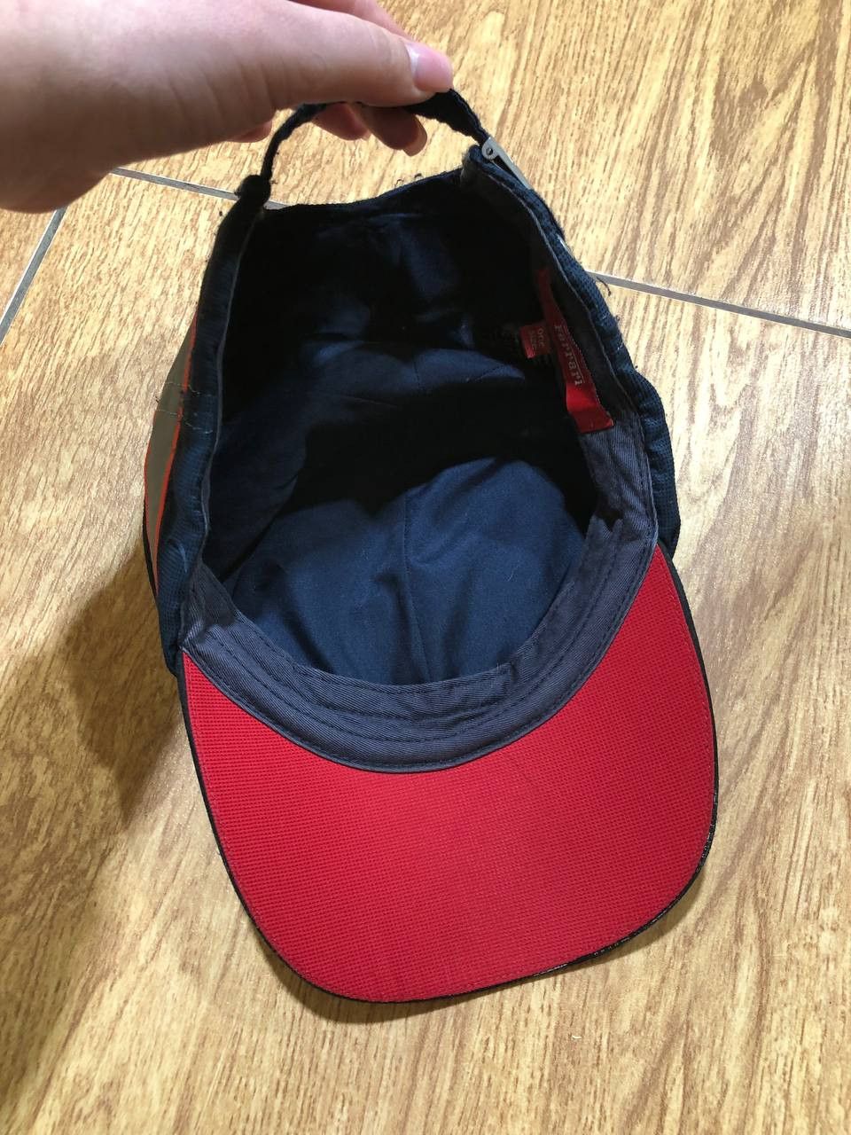 Ferrari Official Ferrari Strapback Navy Blue Baseball cap Size ONE SIZE - 10 Thumbnail