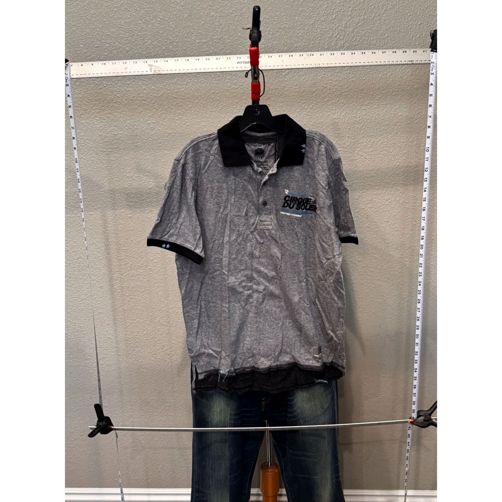 Vintage Cirque Du Soleil Embroidered POLO SHIRT SHORT SLEEVE Medium M Mens Size US M / EU 48-50 / 2 - 2 Thumbnail