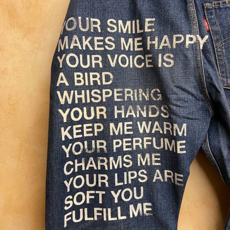 Junya Watanabe Levi's AD2001 Denim Pants