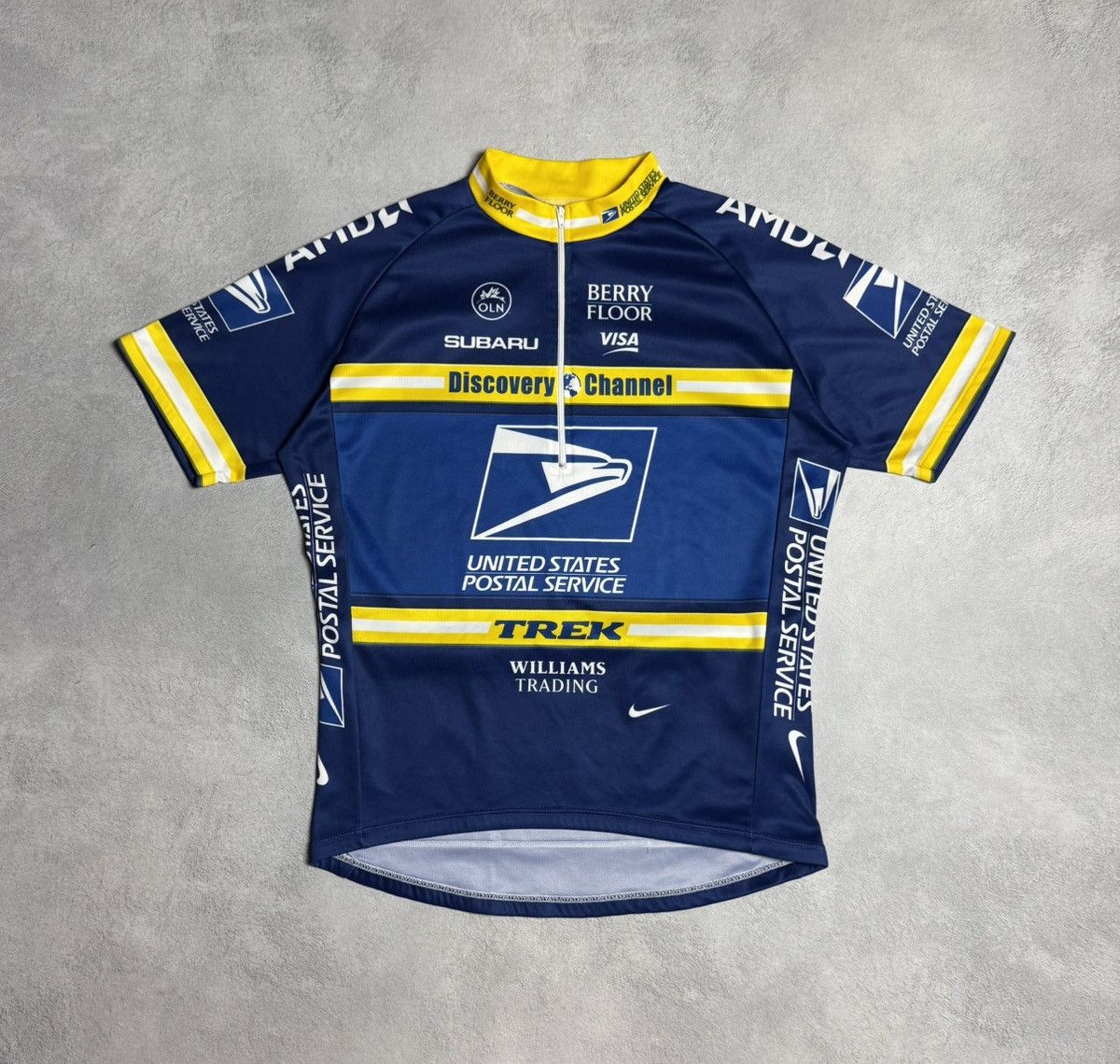 Nike United States Postal Service Trek Bike Cycling Jersey Nike Size US L / EU 52-54 / 3 - 1 Thumbnail
