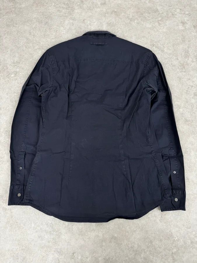 Prada 2000s Prada Navy Classic Soft Shirt Size US M / EU 48-50 / 2 - 4 Thumbnail