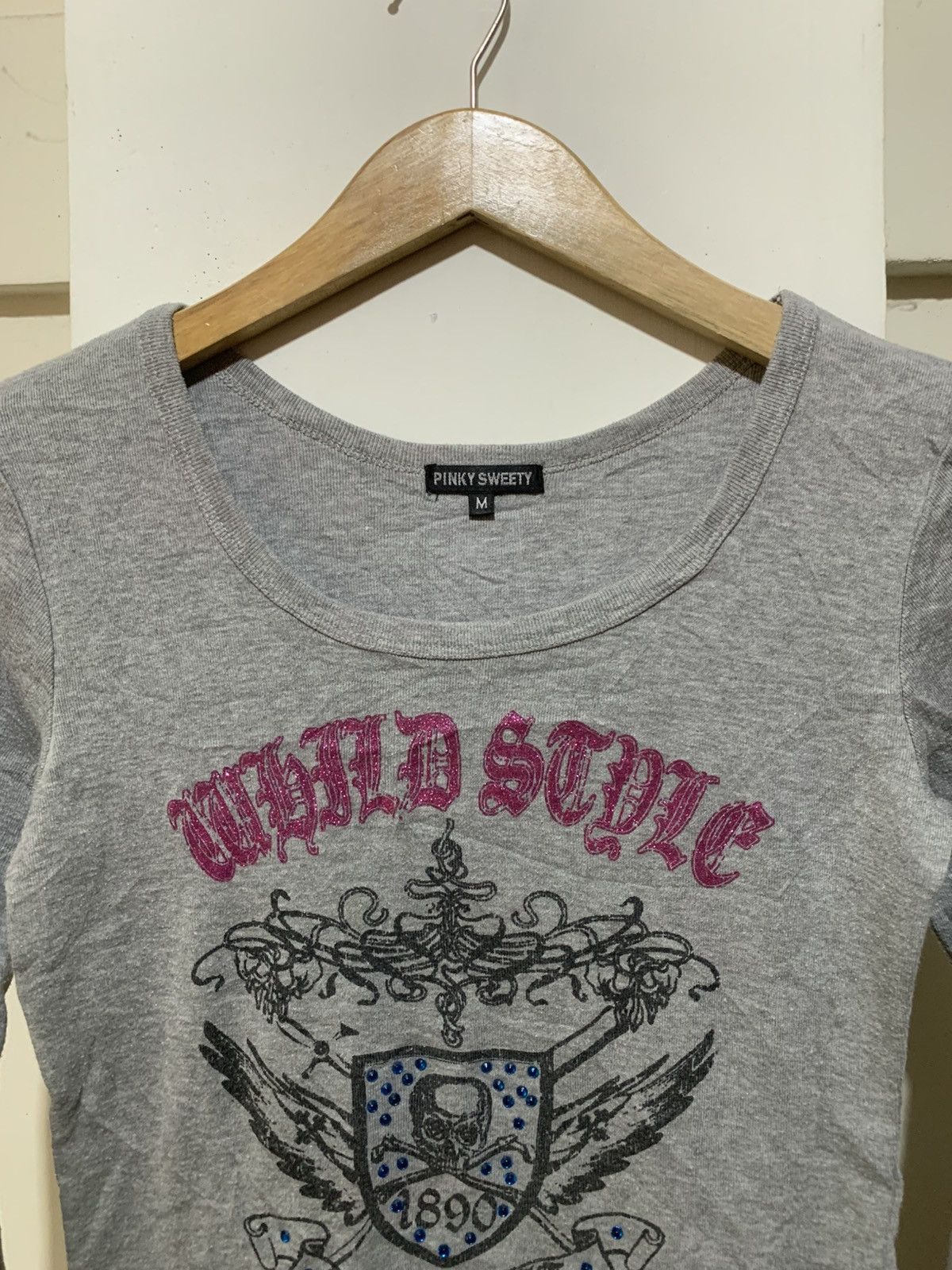 Hysteric Glamour Japanese Pink Sweety Longsleeve Tee Shirt Size US M / EU 48-50 / 2 - 6 Thumbnail