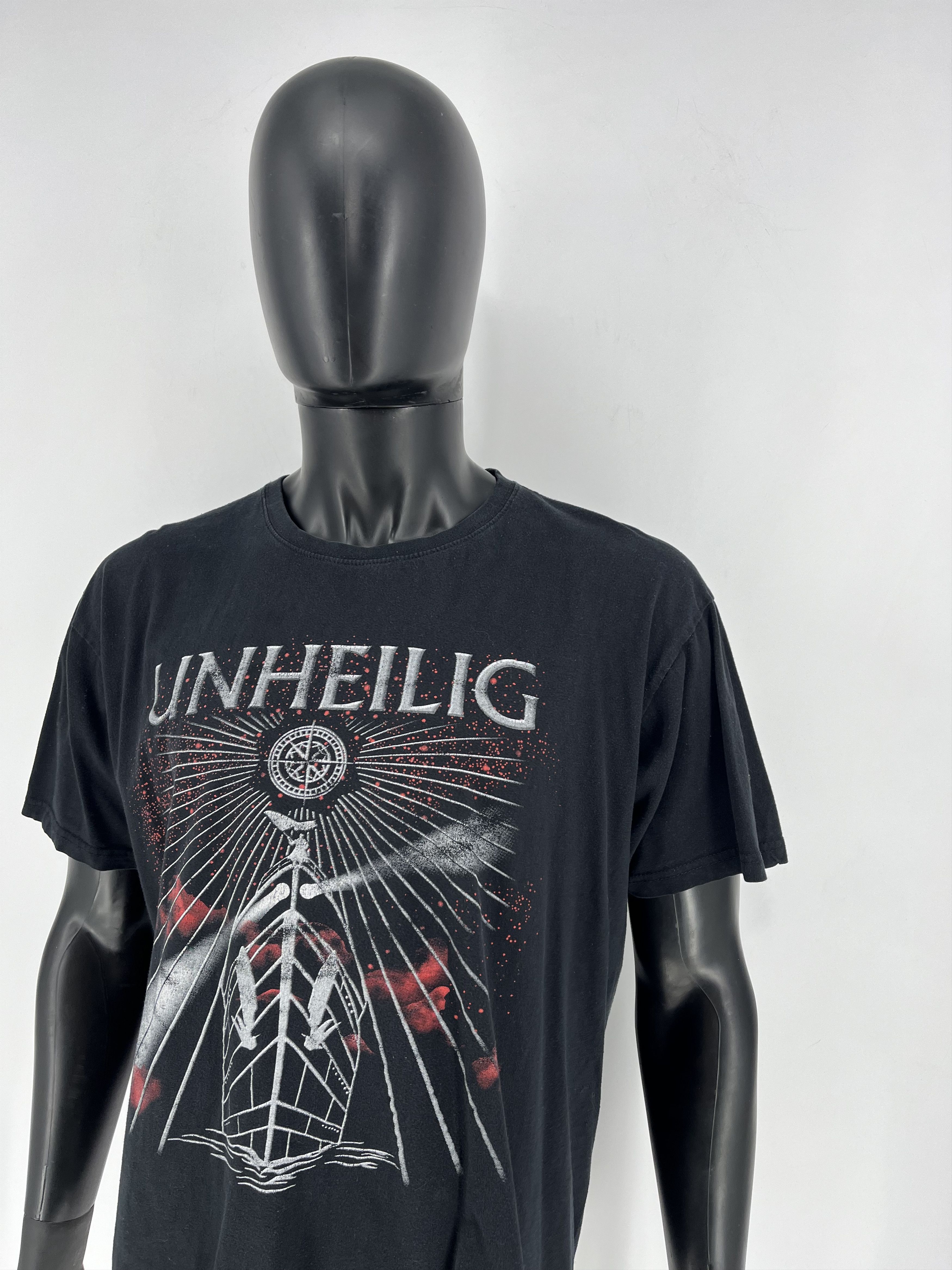 Band Tees × Vintage Unheilig rock band tees T-shirt vintage black size XL Size US XL / EU 56 / 4 - 4 Thumbnail