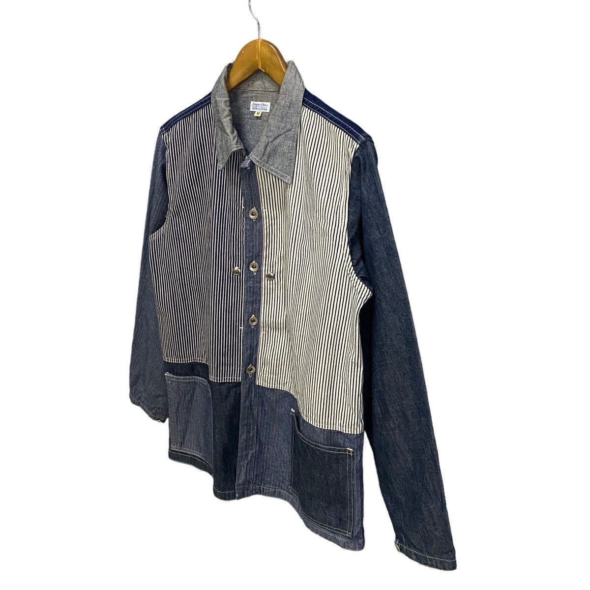Sugar Cane Sugar Cane Coverall Denim Jacket Crazy Pattern Size US M / EU 48-50 / 2 - 3 Thumbnail