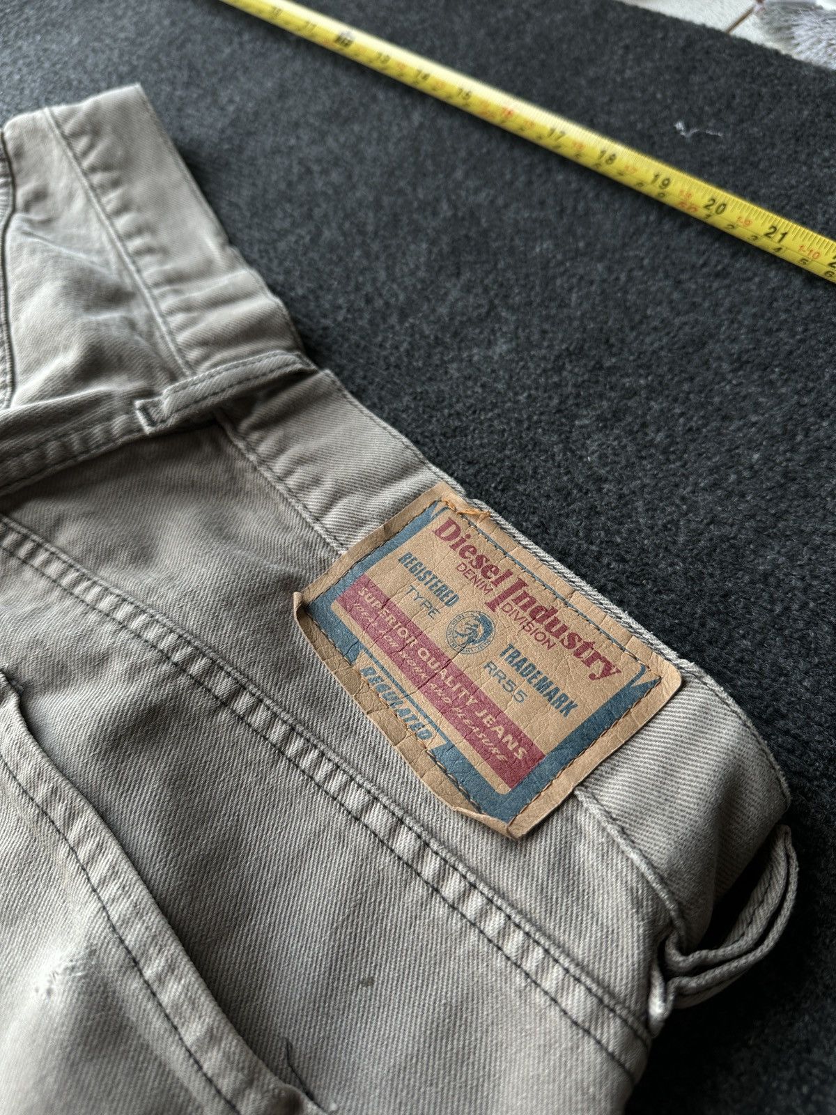 Diesel 🚨 RARE DIESEL MEN DENIM JEANS AVANT GARDE IFSIXWASNINE Y2K Size US 32 / EU 48 - 10 Thumbnail