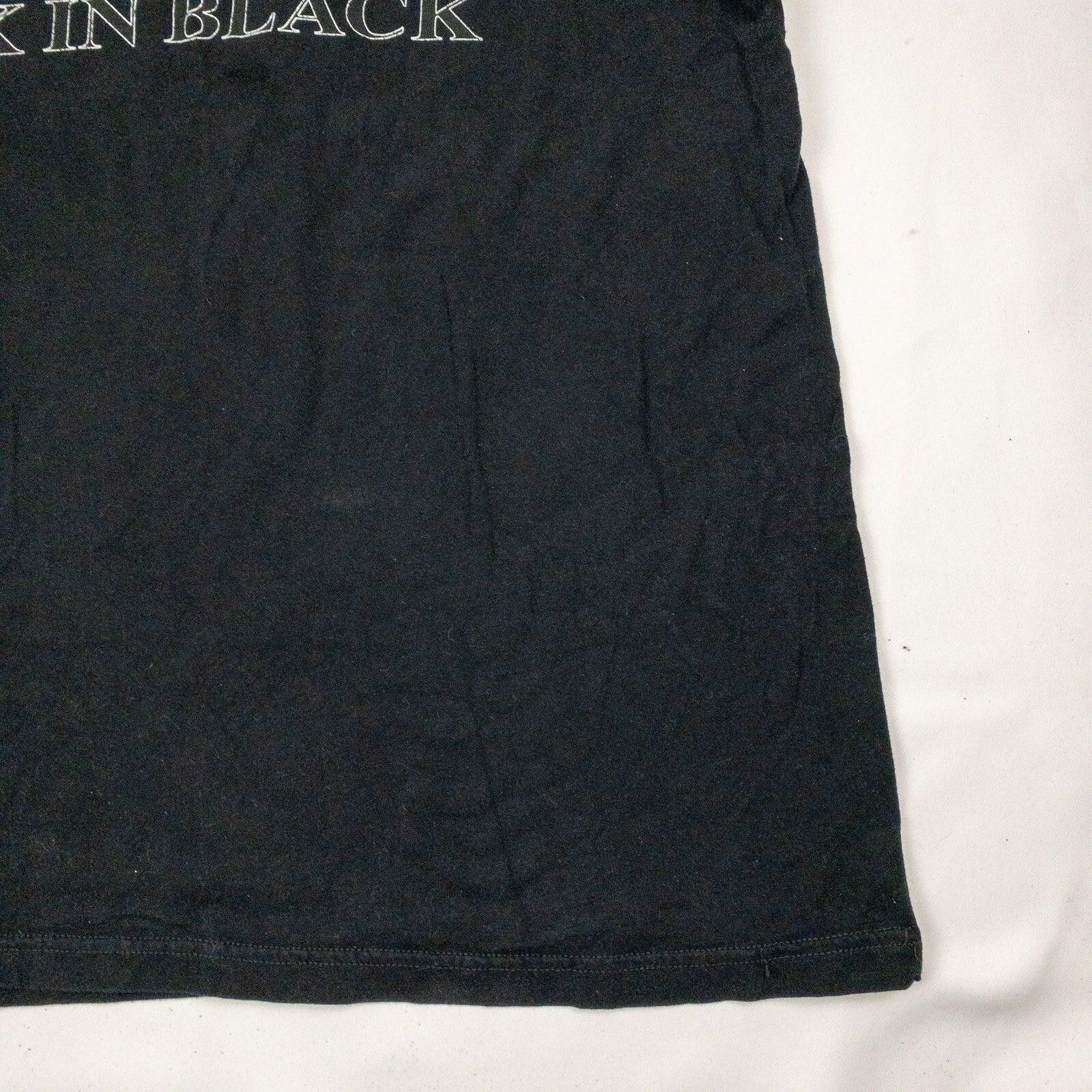 AC/DC AC/DC Back in Black Graphic T Shirt Band Tee Mens Large Size L / US 10 / IT 46 - 6 Thumbnail