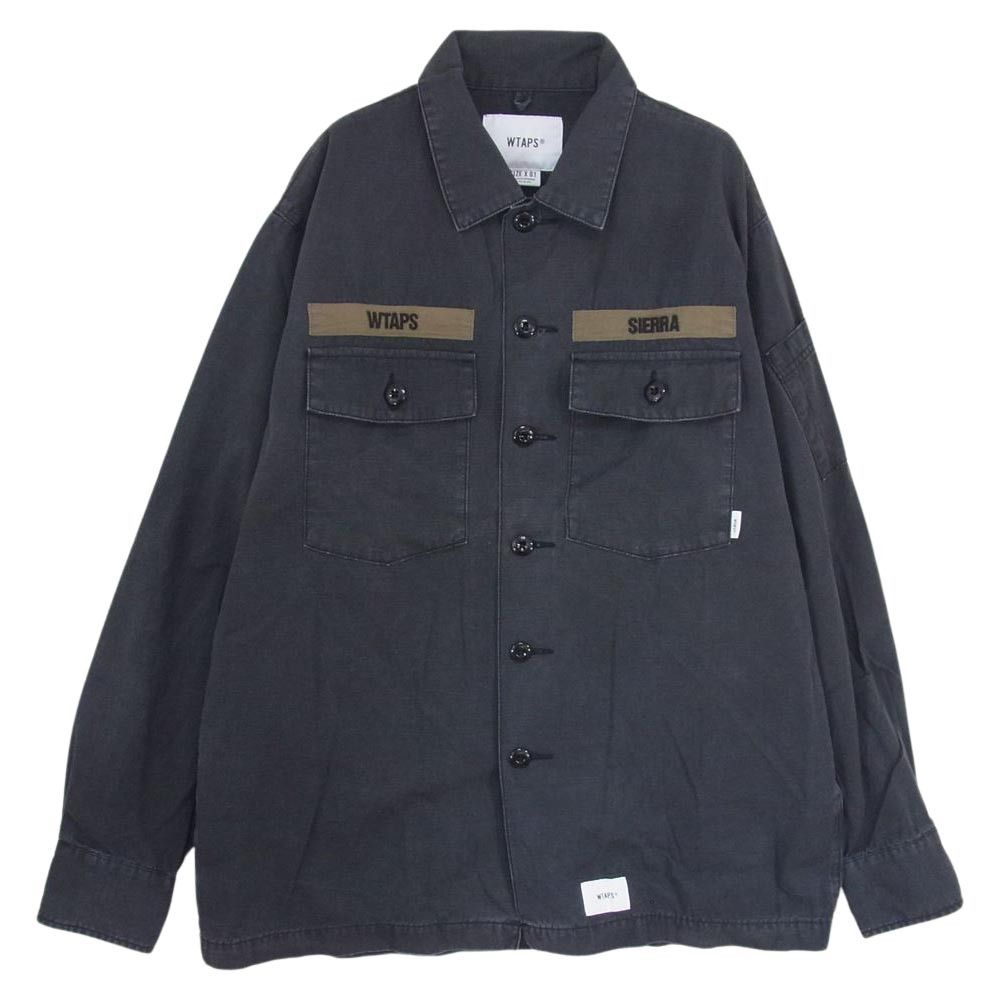 Wtaps 19AW Buds LS Cotton Ripstop Military Shirt | Grailed