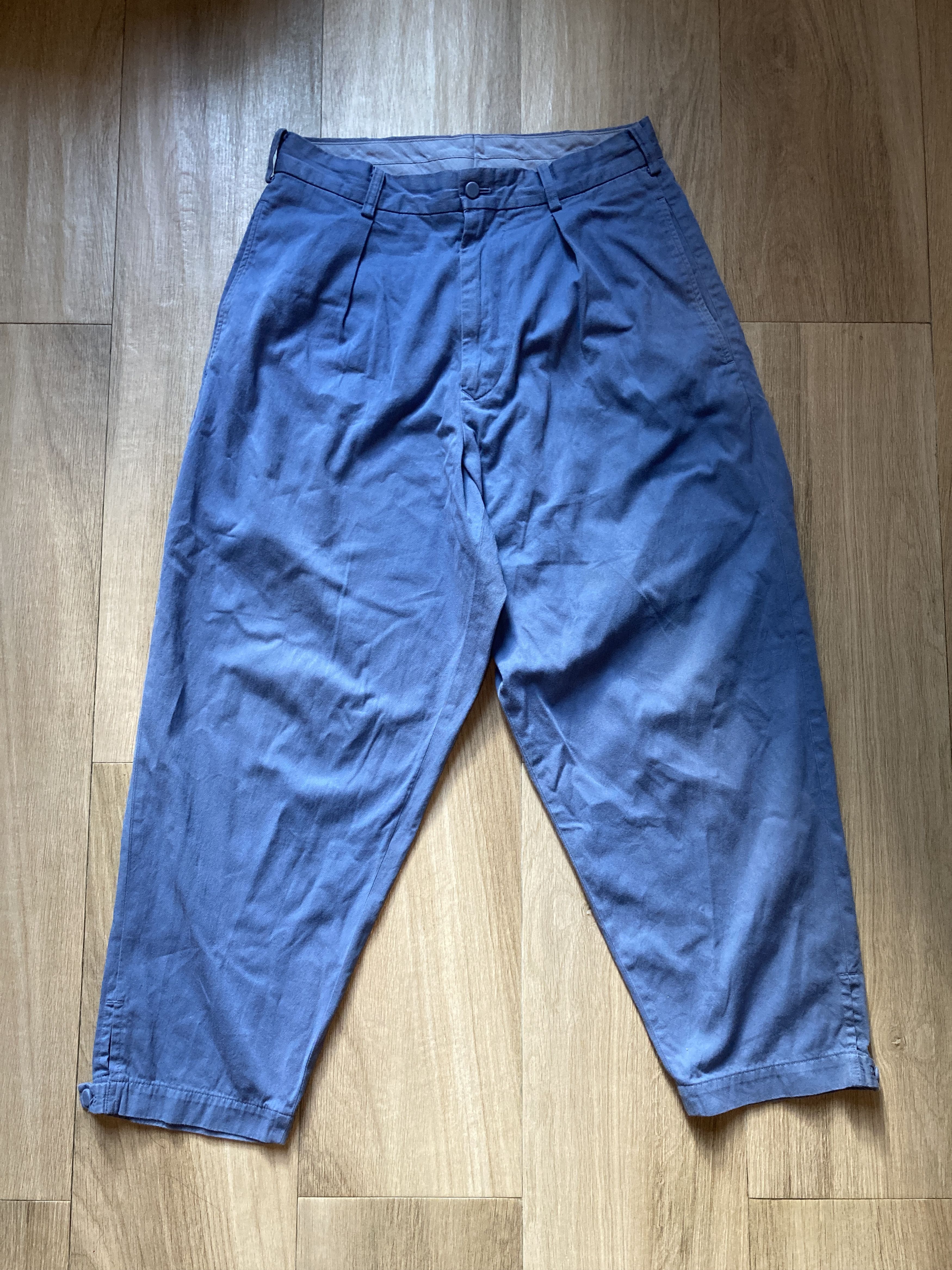 Yohji Yamamoto Yohji Yamamoto Pour Homme Dip Dye Cropped Pants Size US 32 / EU 48 - 7 Thumbnail