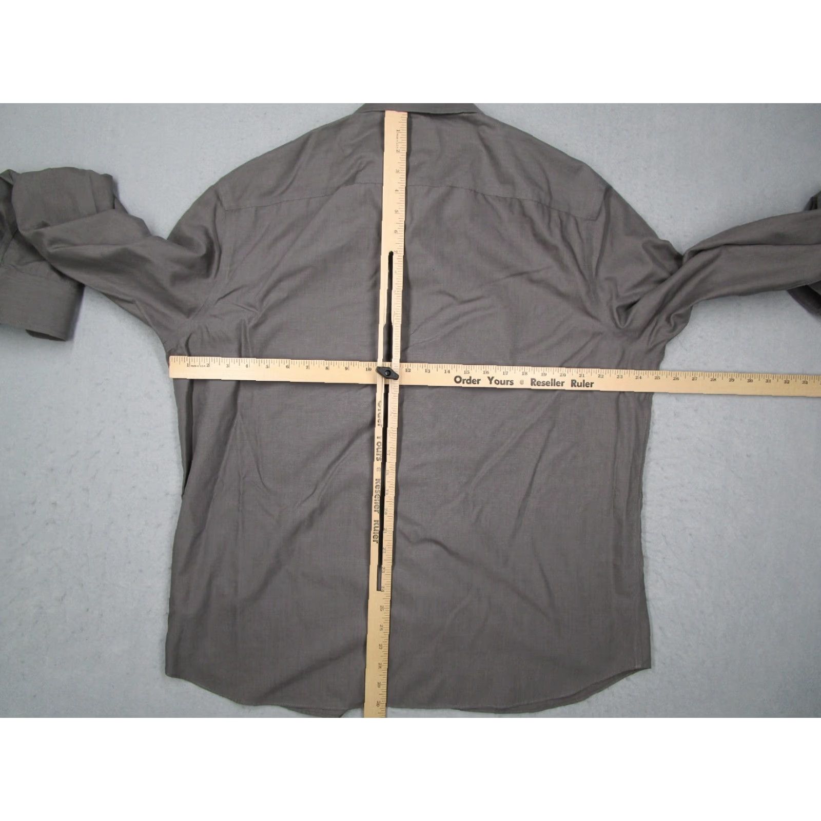 UNTUCKit VINTAGE UNTUCKit Men's Shirt 2XL Gray Button-Up Long Sleeve Casual All Seasons Wrinkle Resistant Size US XXL / EU 58 / 5 - 5 Thumbnail