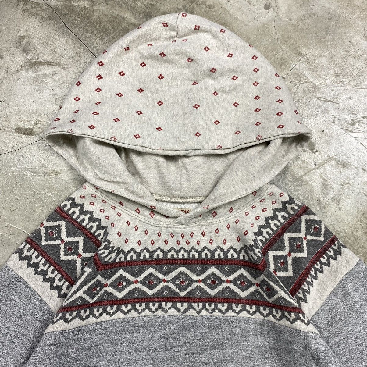 Kapital Patterned Yoke Hoodie Size US M / EU 48-50 / 2 - 3 Thumbnail