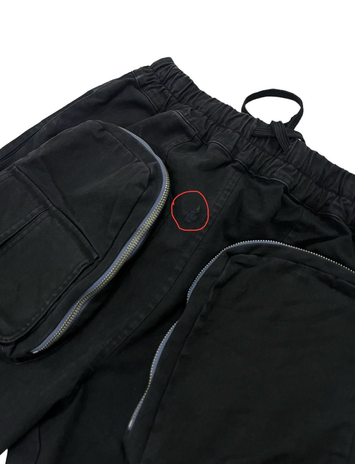 FAR FROM WHAT Far From What Archive Multi Pocket Cargo Pants Size US 29 - 8 Thumbnail