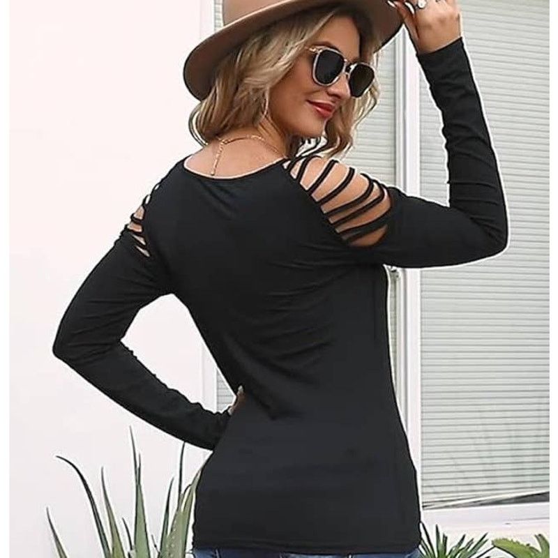 Other CBR Rhinestone Studded Skull Strappy Cold Shoulder Top S/M Size ONE SIZE - 2 Thumbnail