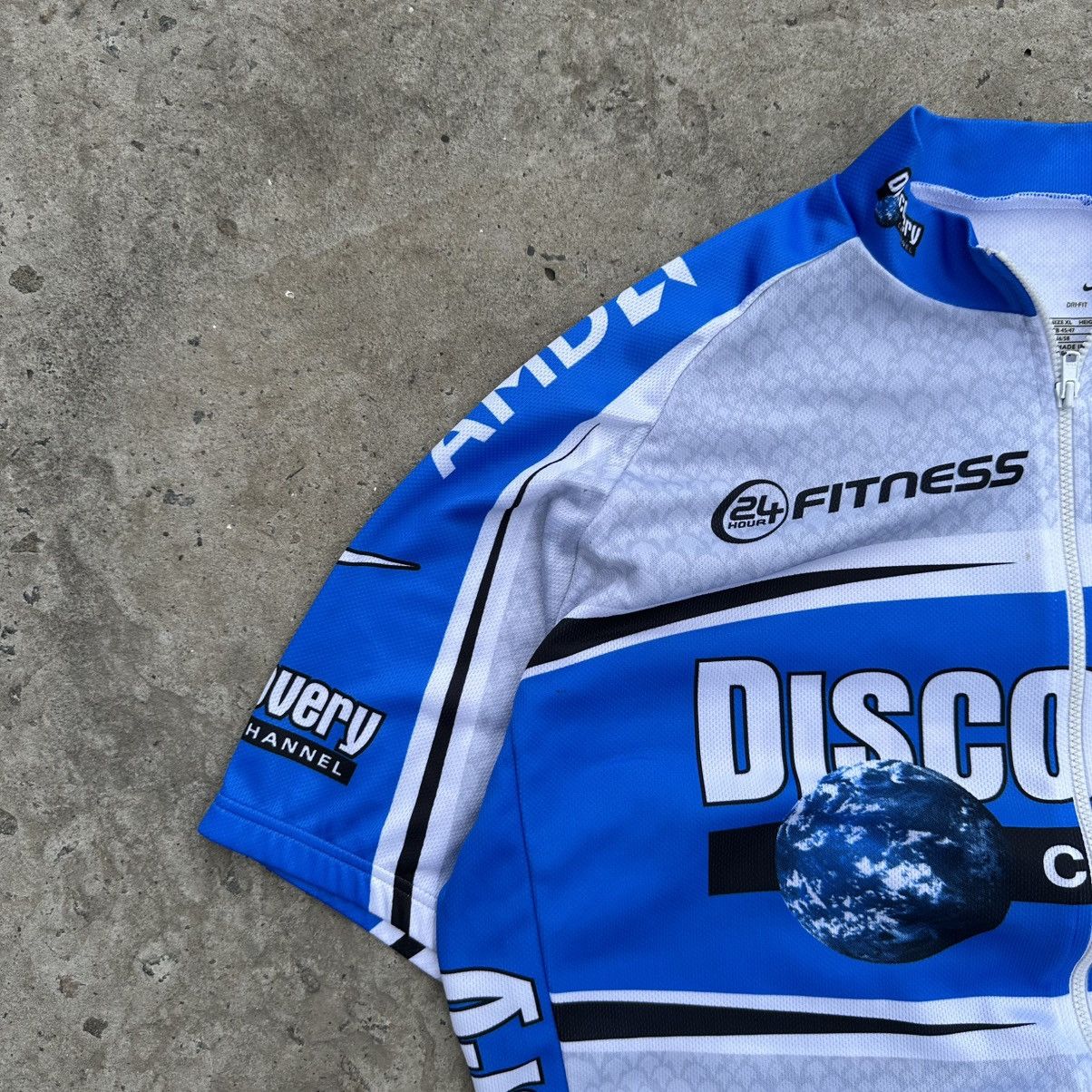 Nike Vintage Japanese Style Velo Nike Jersey Discovery Y2K Hype Size US XL / EU 56 / 4 - 3 Thumbnail