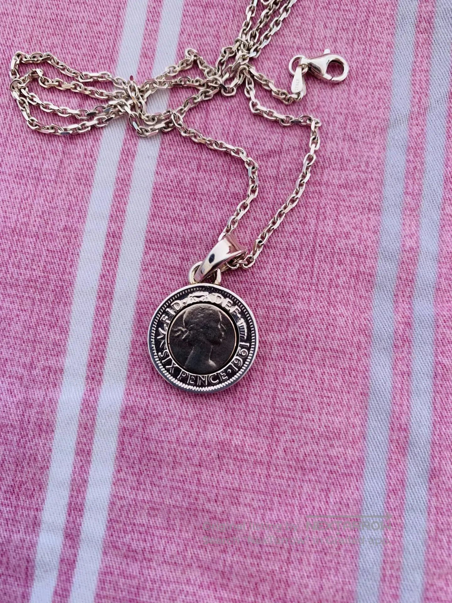AQUA AQUA SILVER Adjustable Unisex Necklace. Size ONE SIZE - 3 Thumbnail
