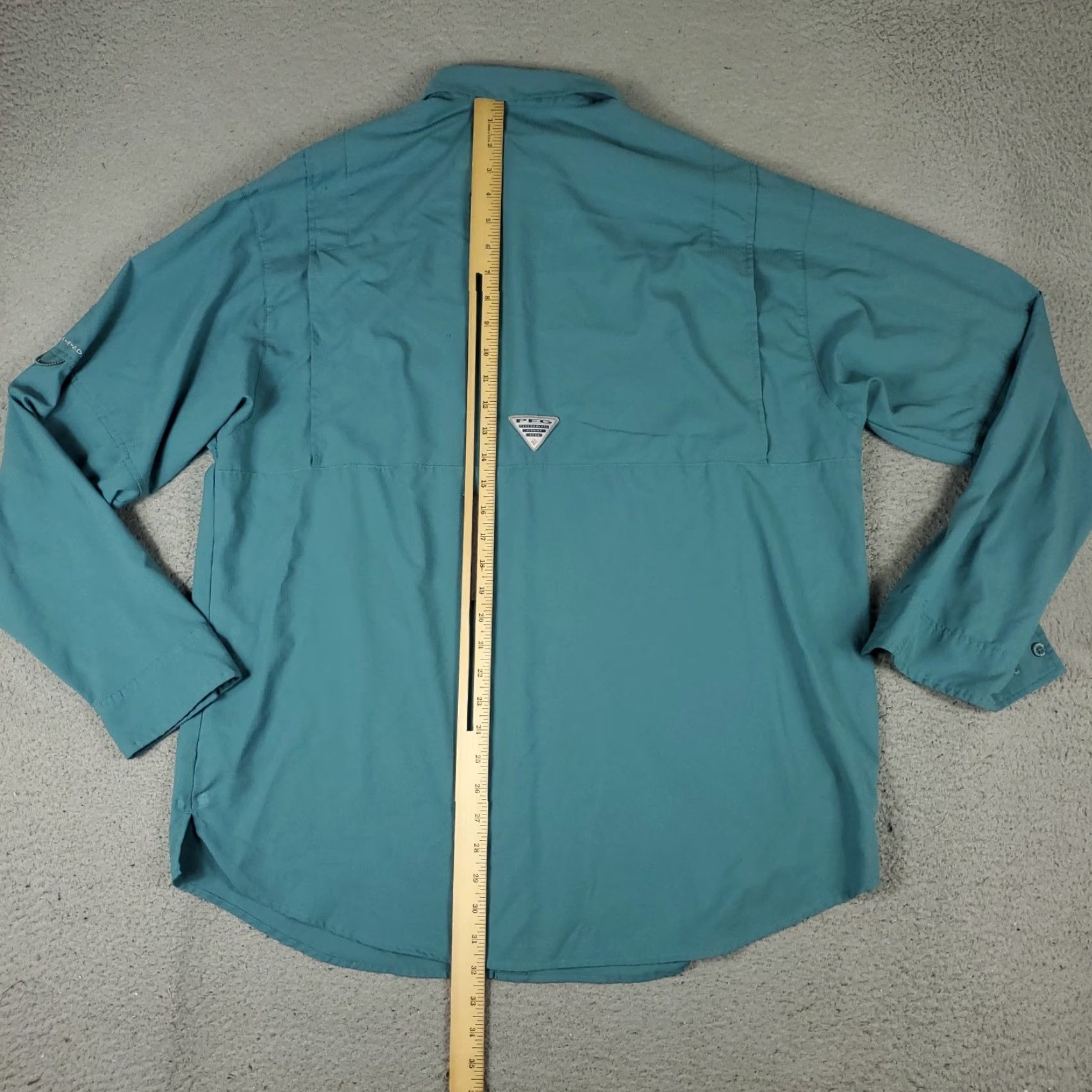 Altea Columbia Shirt Mens XL Teal PFG Vented Button-Up Long Sleeve Casual Formal Workwear Button-Up Size US XL / EU 56 / 4 - 4 Thumbnail