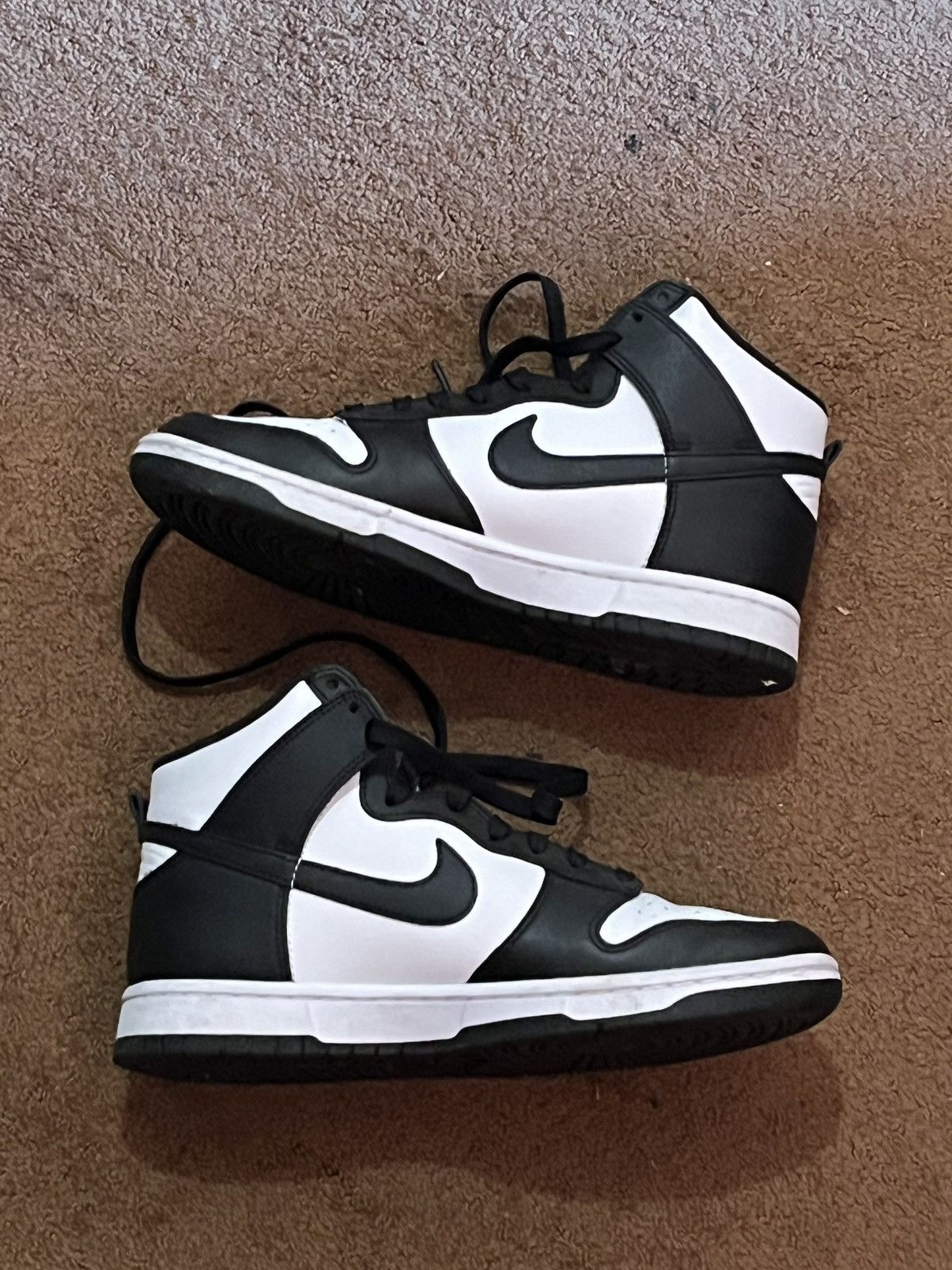 Nike Nike dunk high panda Size US 9 / EU 42 - 2 Thumbnail