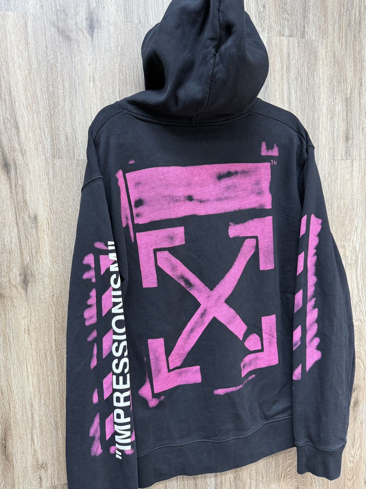 Off-White Off White Impressionism Hoodie Size US L / EU 52-54 / 3 - 8 Thumbnail