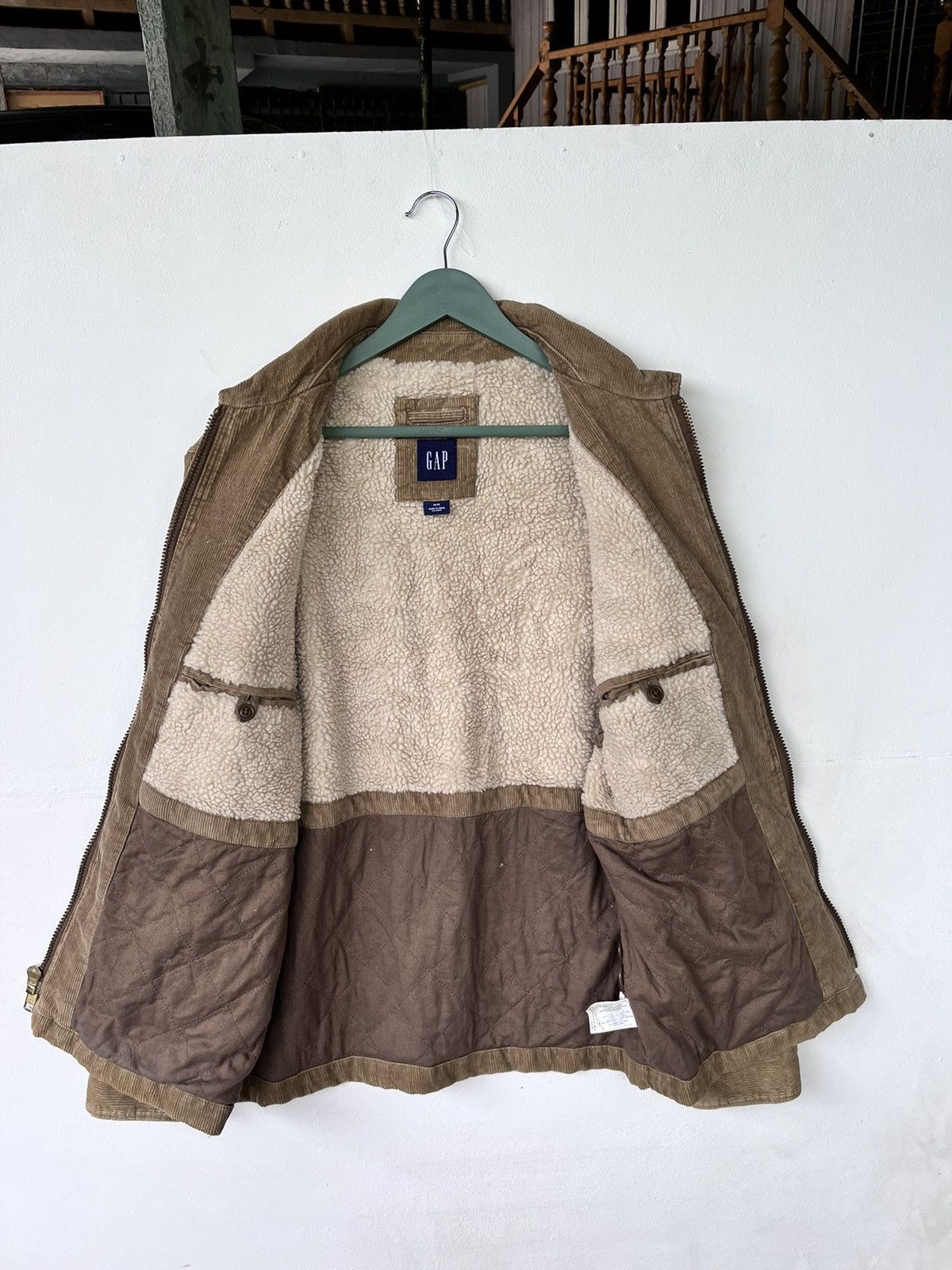 Gap Vintage Gap Cudroy Sherpa Jacket Size US M / EU 48-50 / 2 - 7 Thumbnail