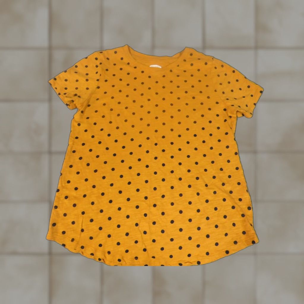 Old Navy Old Navy Womens Shirt S Orange Stretch Crew Neck Short Sleeve Dolman Sleeve Blouse Casual Basic Open Colorful American Size S / US 4 / IT 40 - 1 Thumbnail
