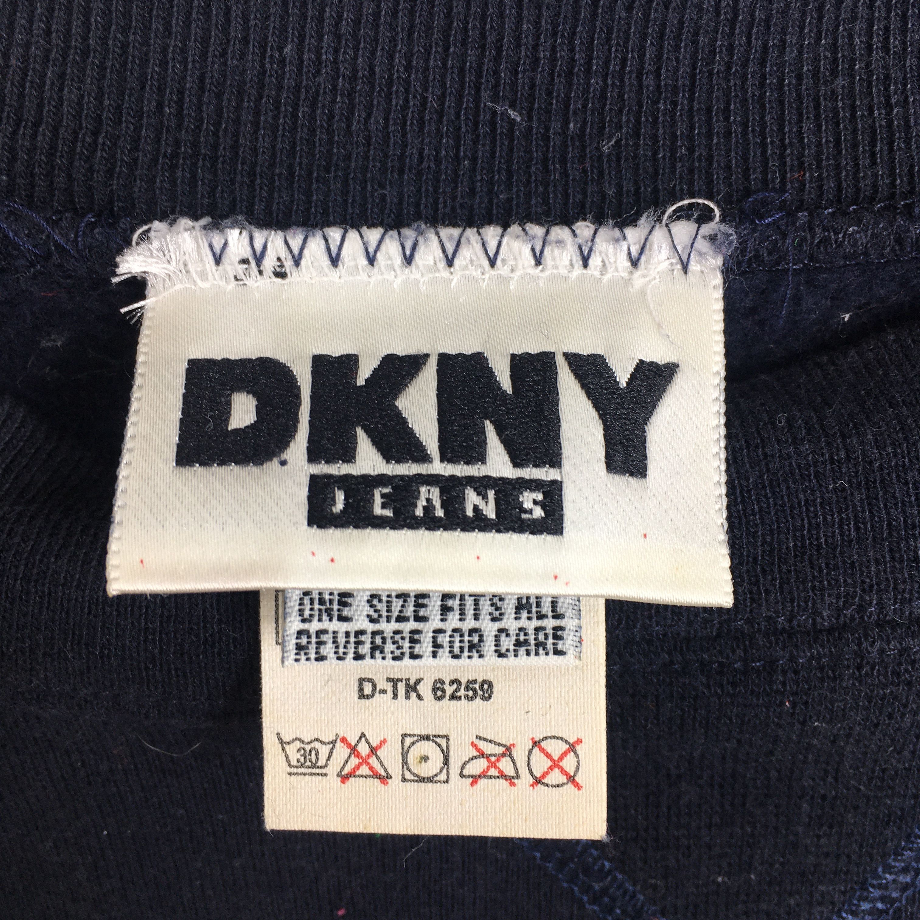 DKNY Vintage Dkny Usa Jeans Black Sweatshirt Medium Size US M / EU 48-50 / 2 - 4 Thumbnail