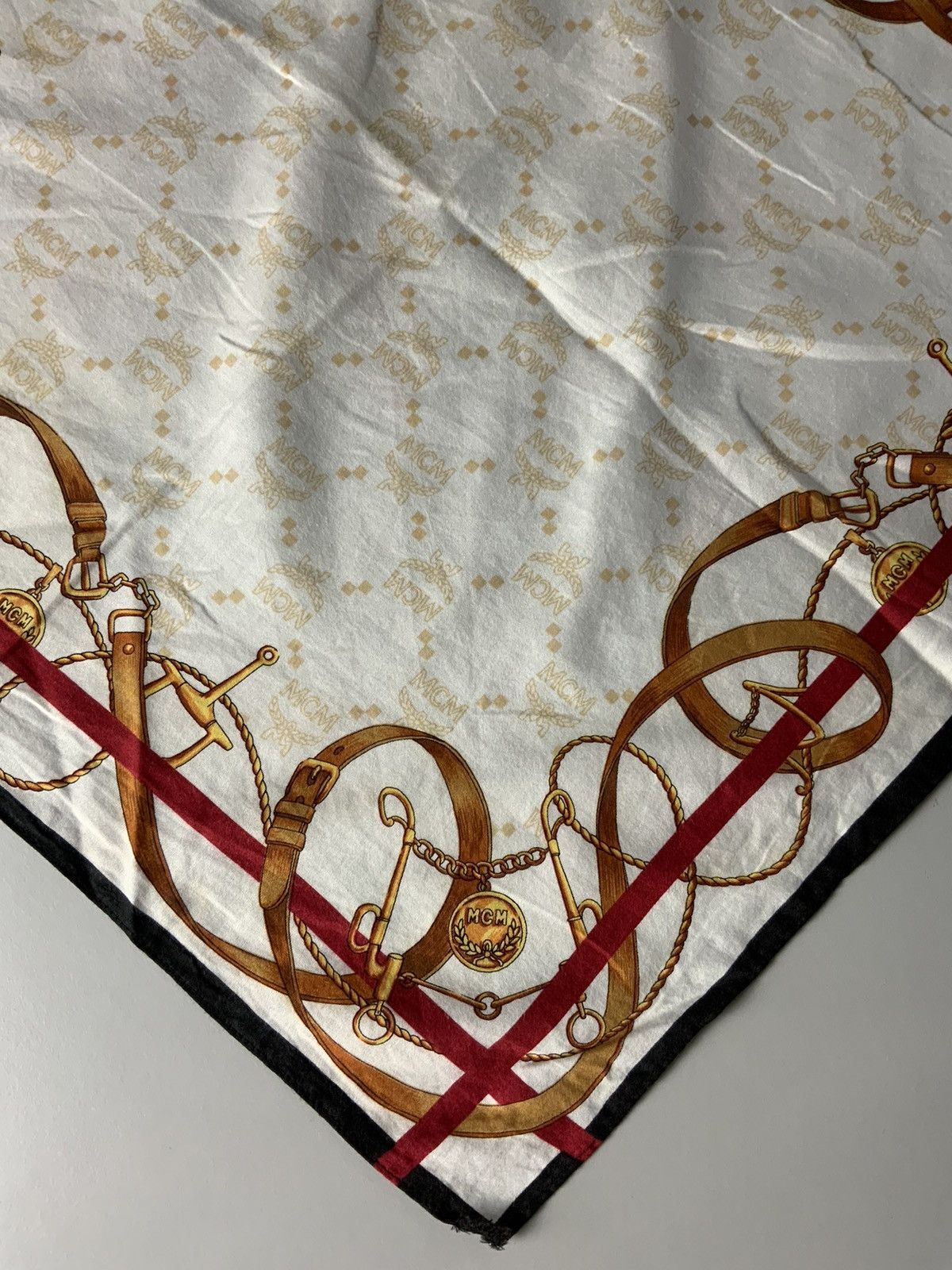 MCM MCM Mongram Bandana Handkerchief Size ONE SIZE - 9 Thumbnail