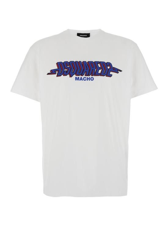 Dsquared2 DSQUARED2 Men Tops S71GD1552S23009100 White Size US XL / EU 56 / 4 - 1 Thumbnail