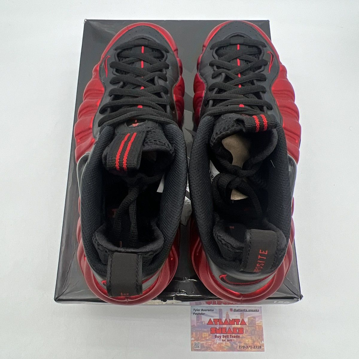 Nike Air Foamposite pro university red Size US 9 / EU 42 - 7 Thumbnail