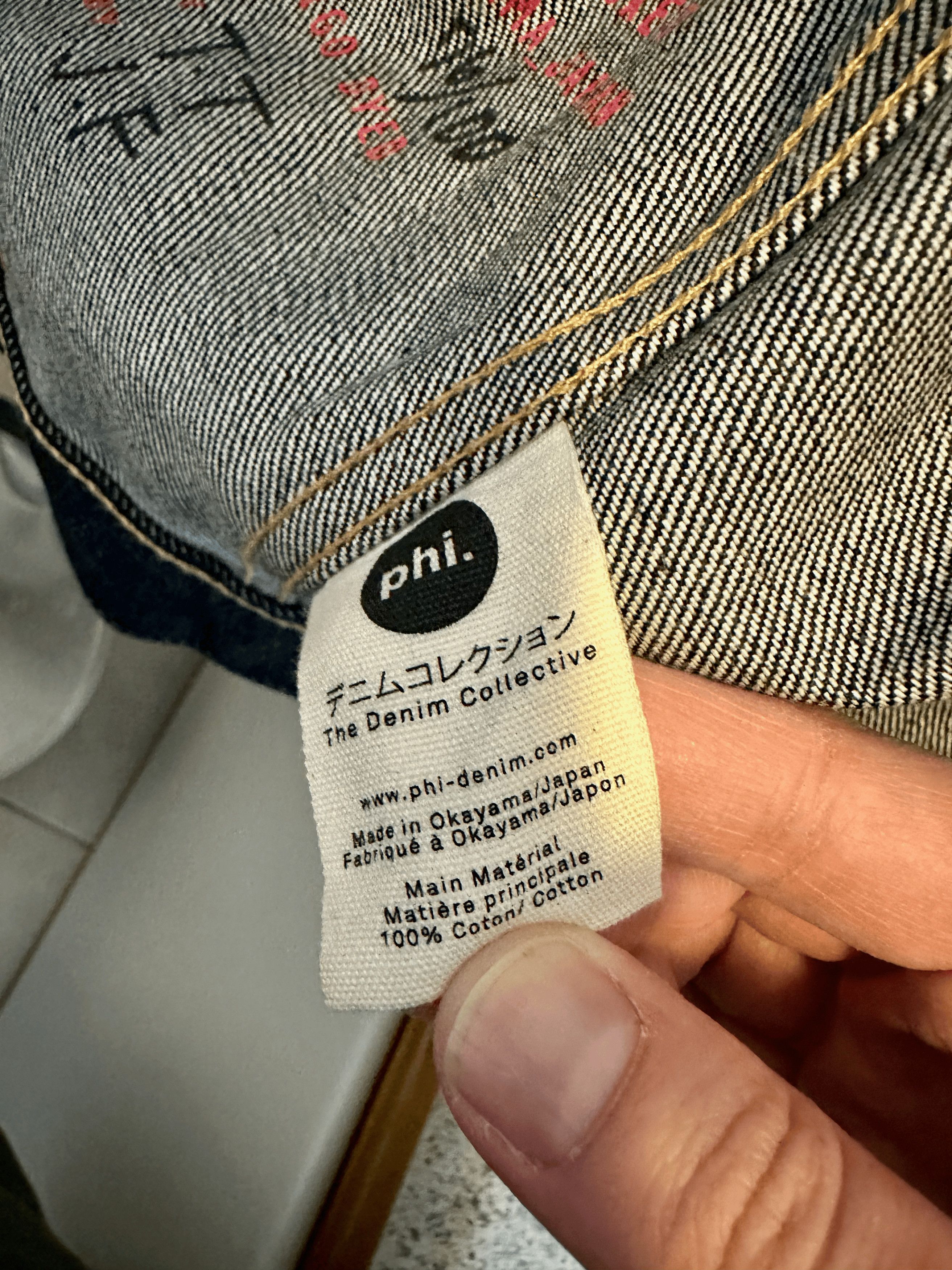 Other Phi denim - japanese denim jacket Size US L / EU 52-54 / 3 - 5 Thumbnail