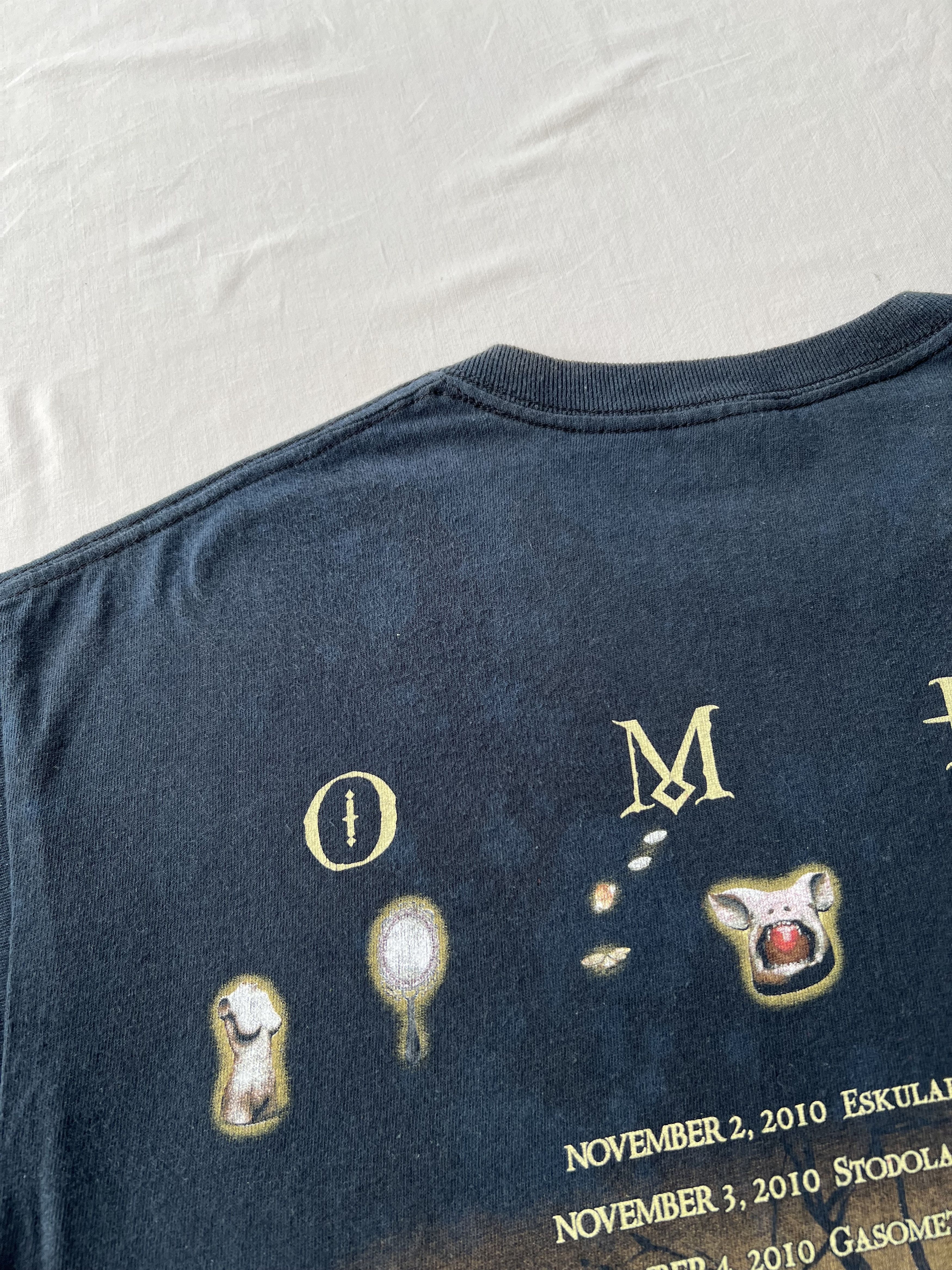 Band Tees Vintage 2010 Soulfly Omen Europe Tour Promo T-shirt Size US L / EU 52-54 / 3 - 20 Thumbnail