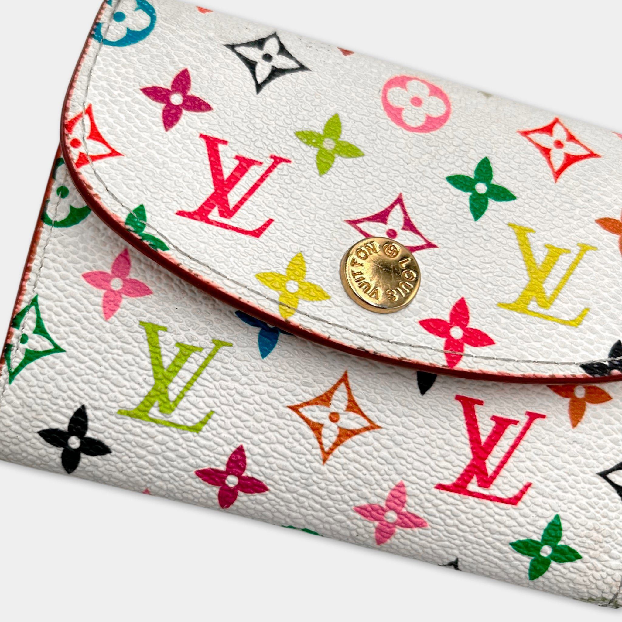 Louis Vuitton Louis Vuitton x Takashi Murakami Monogram Multicolor Porte T Size ONE SIZE - 2 Thumbnail