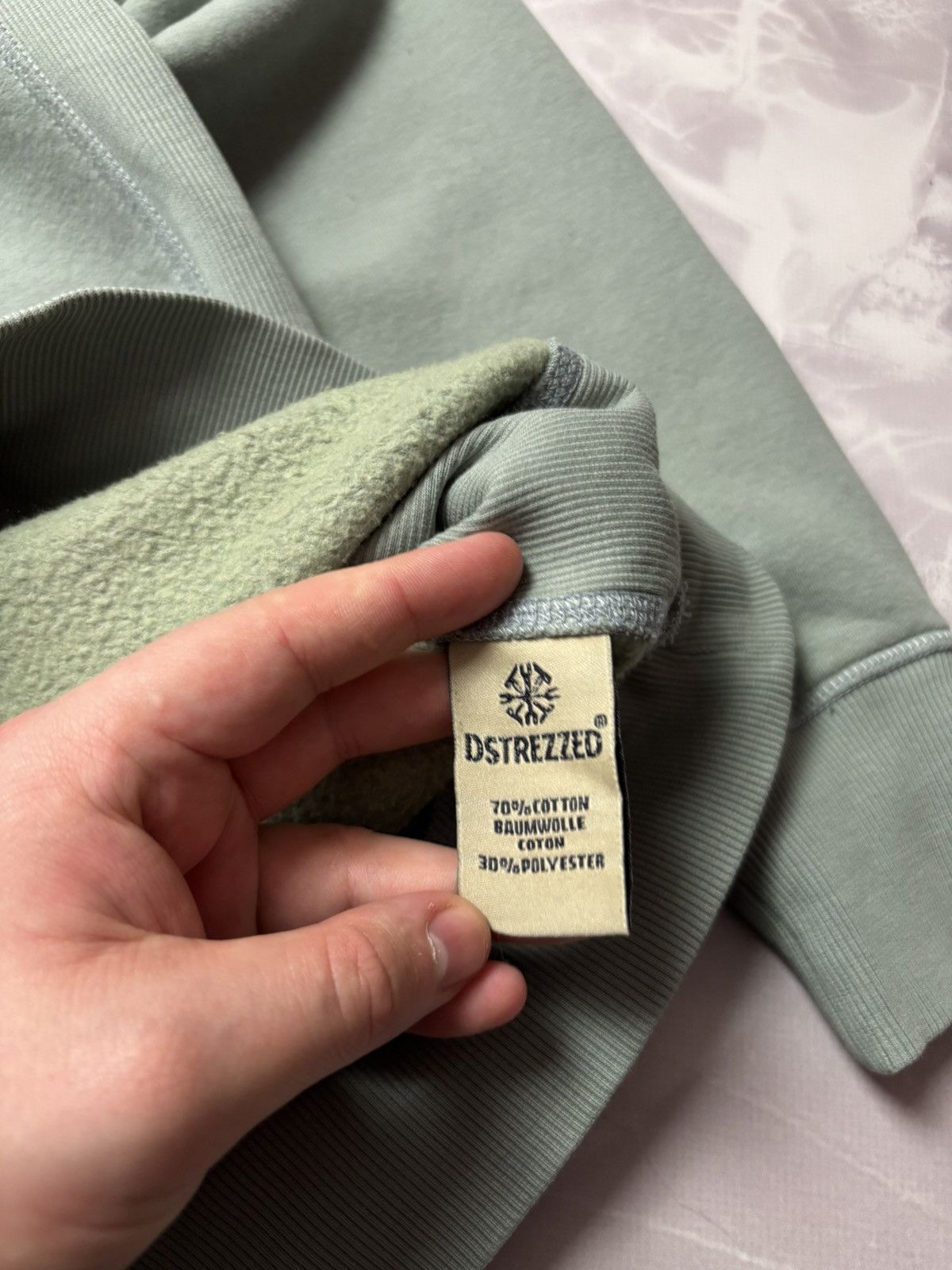 Other Dstrezzed Sweatshirt Flocked Logo Streetwear Mint Mens L Size US L / EU 52-54 / 3 - 9 Thumbnail