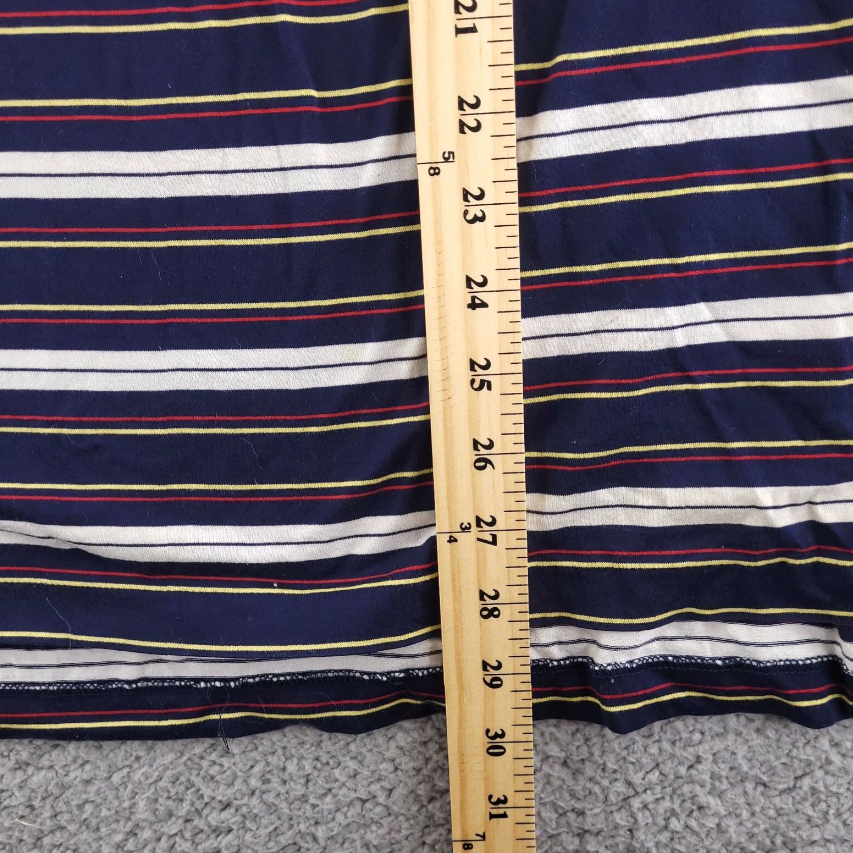 Vintage Polo Golf Polo Shirt Mens Large Striped Collared Short Sleeve Blue Pima Cotton Size US L / EU 52-54 / 3 - 7 Thumbnail