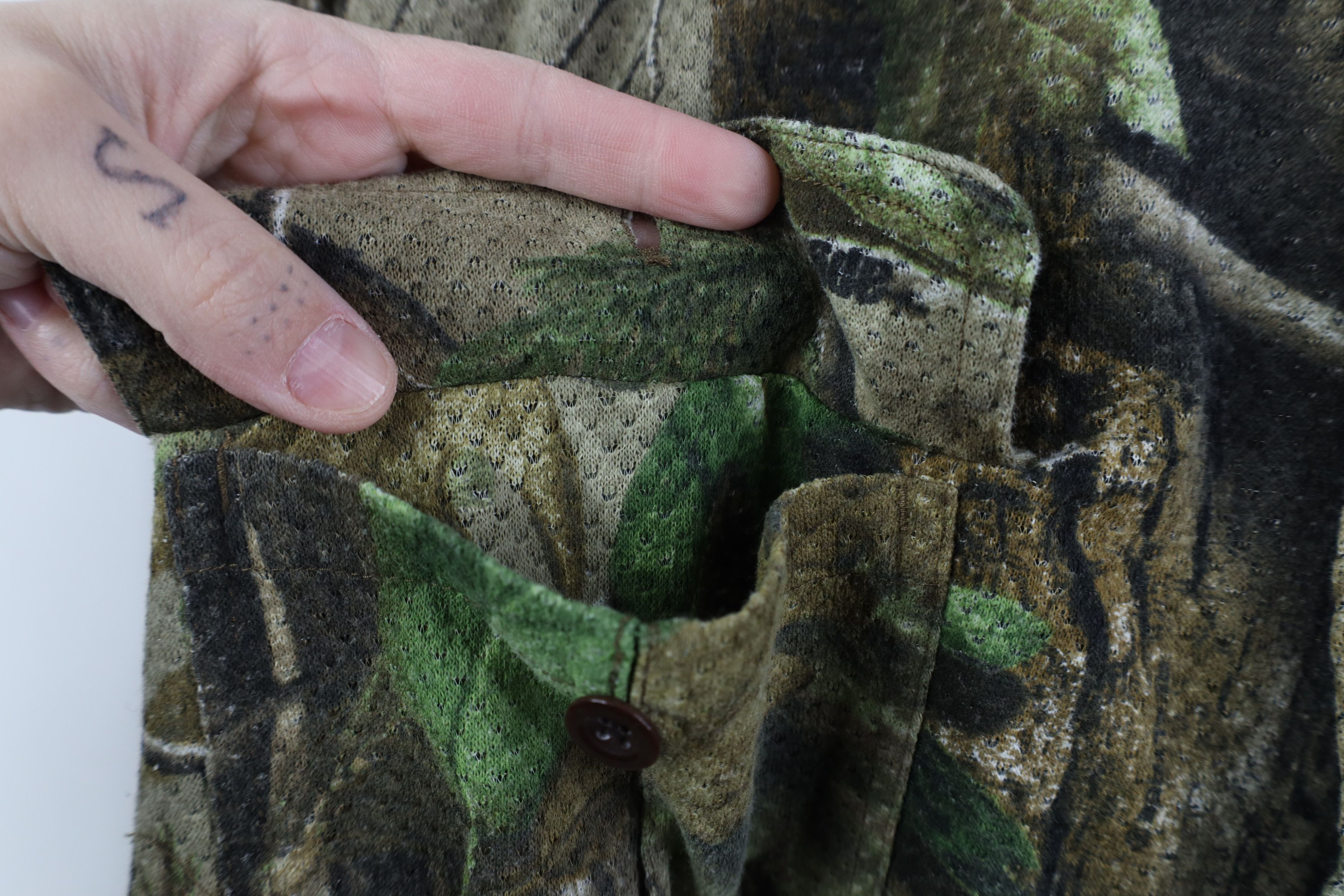 Cabelas Vintage 90s Y2K Cabelas Mesh Camouflage Hunting Button Shirt Size US XL / EU 56 / 4 - 5 Thumbnail