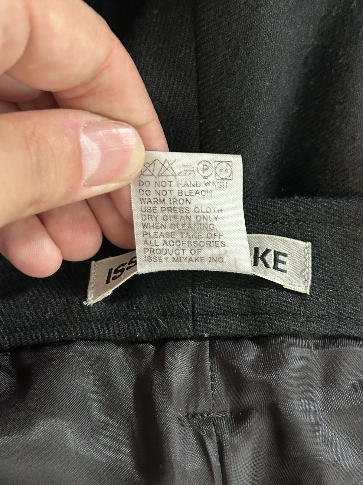 Issey Miyake 04’-05’ wool bondage, parachute trousers Size US 30 / EU 46 - 5 Thumbnail