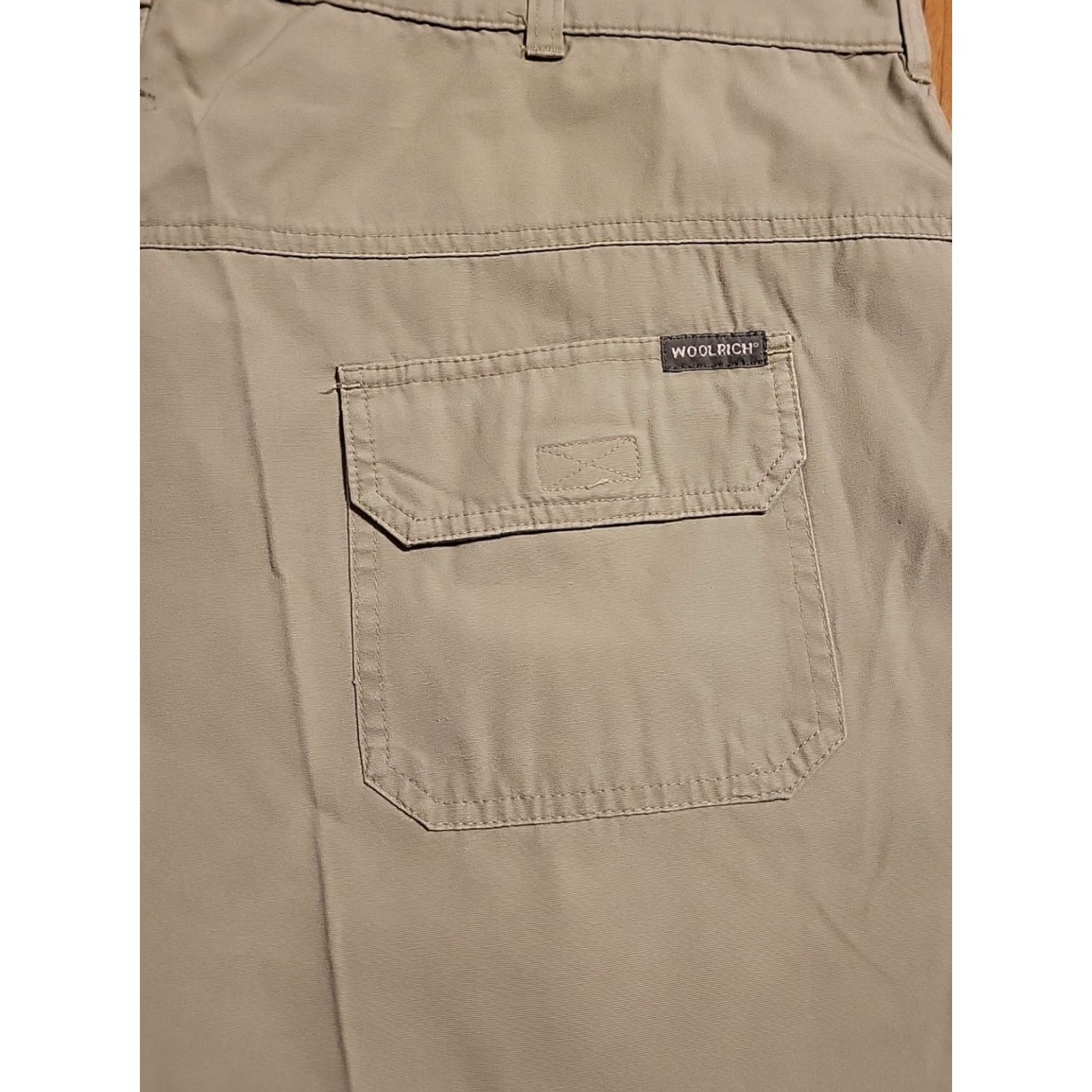 Vintage VINTAGE Woolrich Shorts Cargo Khaki 42" 5" NWT Cotton Outdoorsman 1990s Mens Size US 42 / EU 58 - 5 Thumbnail