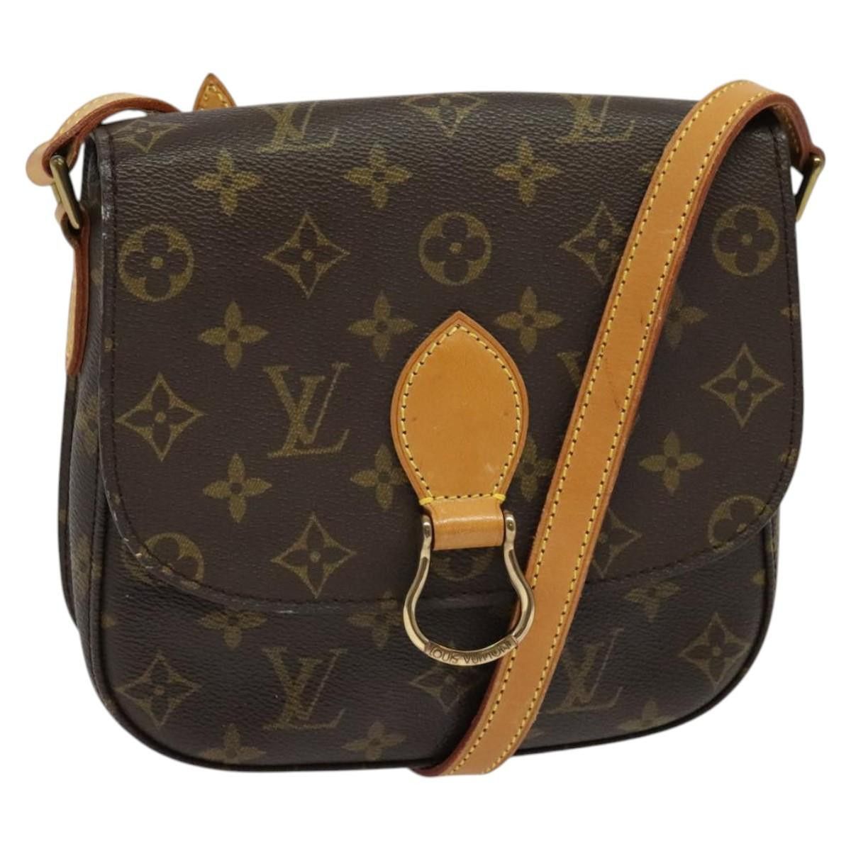 Louis Vuitton Monogram Saint Cloud Mm Shoulder Bag M51243 Lv Auth Ep8837, Women's