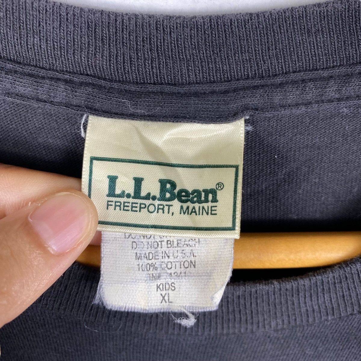L.L. Bean Vintage 90's L.L. BEAN Night Camp Panorama Graphic Tee Size US M / EU 48-50 / 2 - 6 Thumbnail