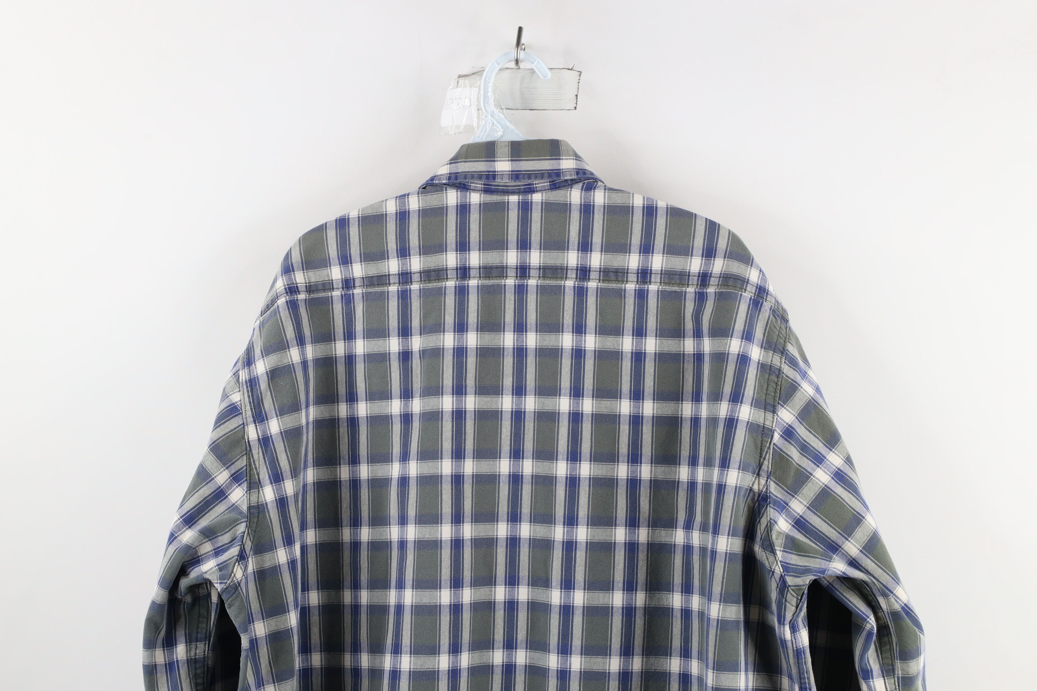 Carhartt × Vintage Vintage 90s Carhartt Heavyweight Collared Button Down Shirt Size US XXL / EU 58 / 5 - 15 Thumbnail