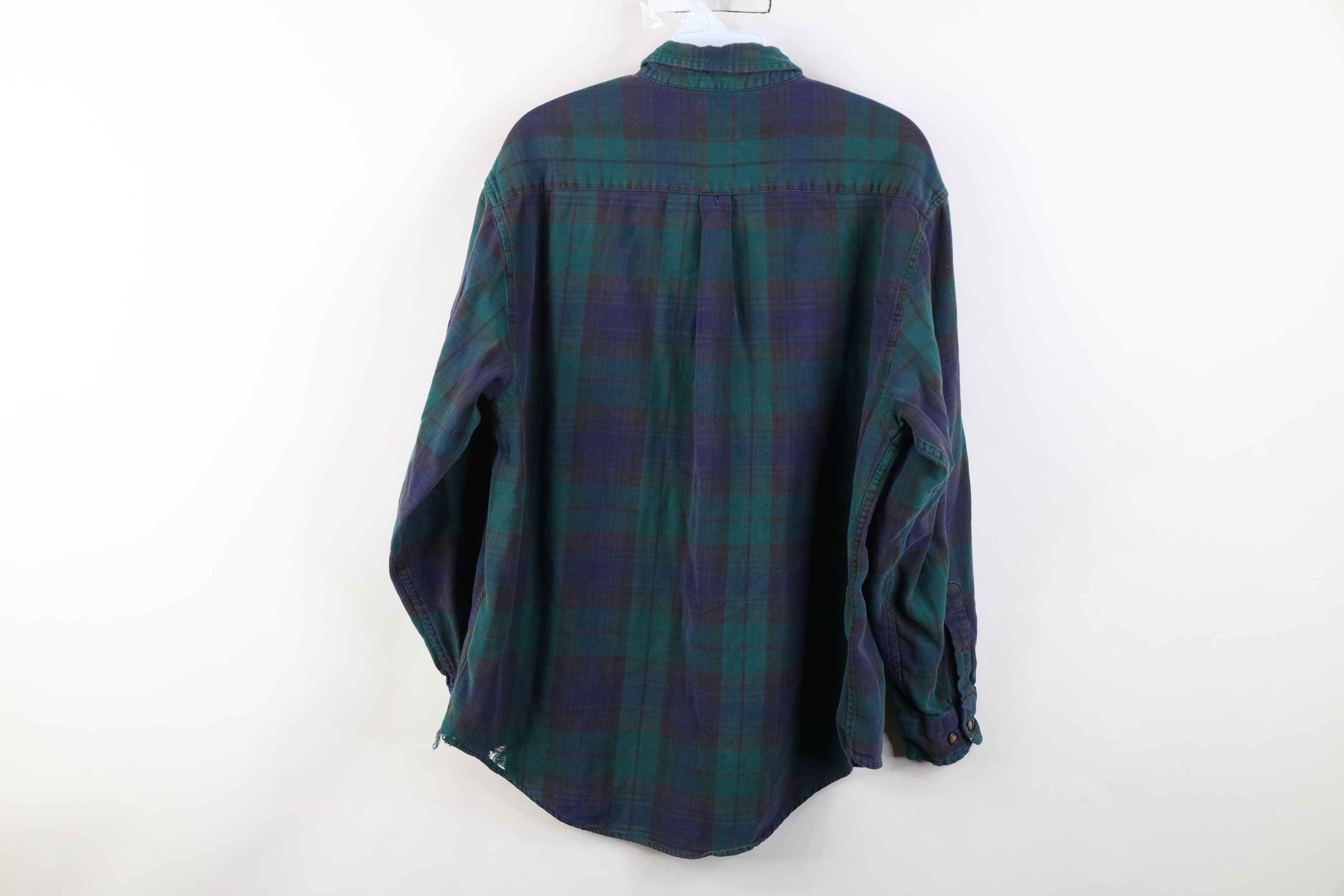Gap Vintage 90s Gap Flannel Collared Button Down Shirt Plaid Size US M / EU 48-50 / 2 - 14 Thumbnail