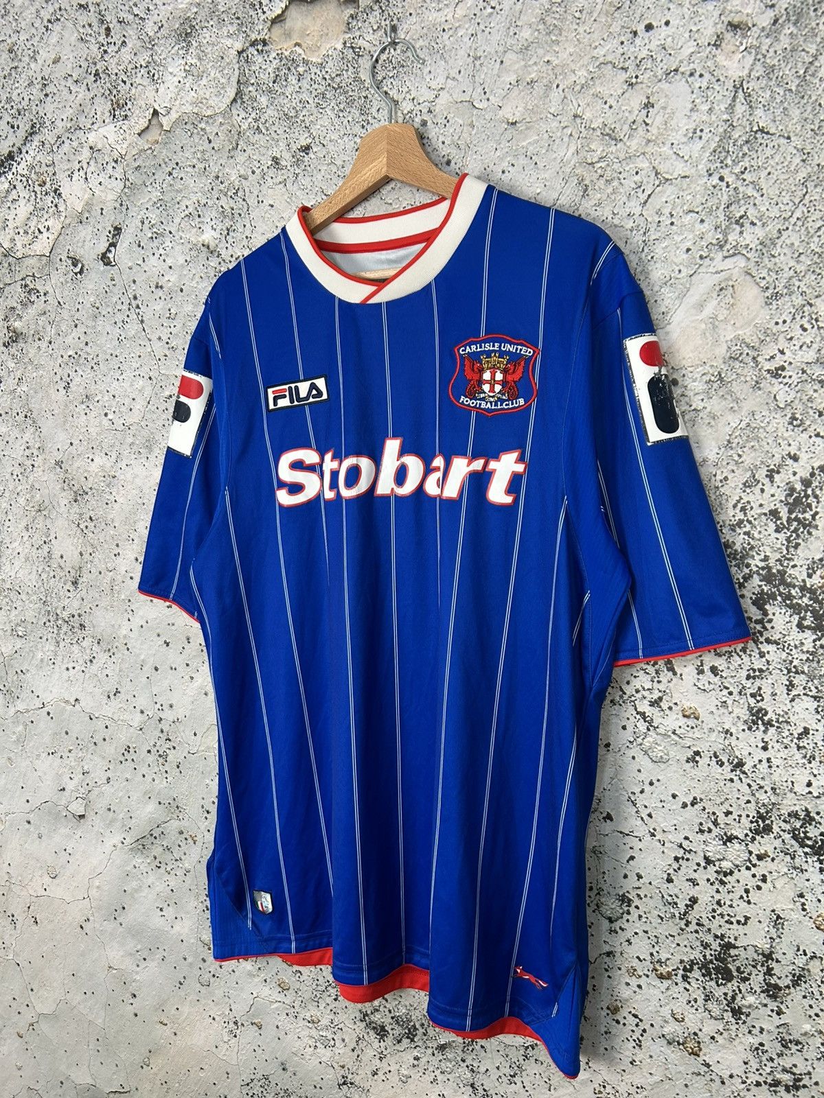 Fila Vintage Carlisle United FC Fila Soccer Jersey Football Rare Size US L / EU 52-54 / 3 - 2 Thumbnail