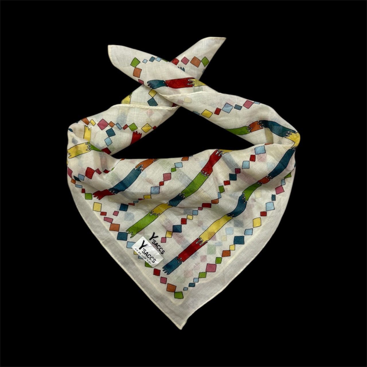 Yohji Yamamoto Vintage Y’saccs Yohji Yamamoto Handkerchief/PocketSquares Size ONE SIZE - 1 Thumbnail