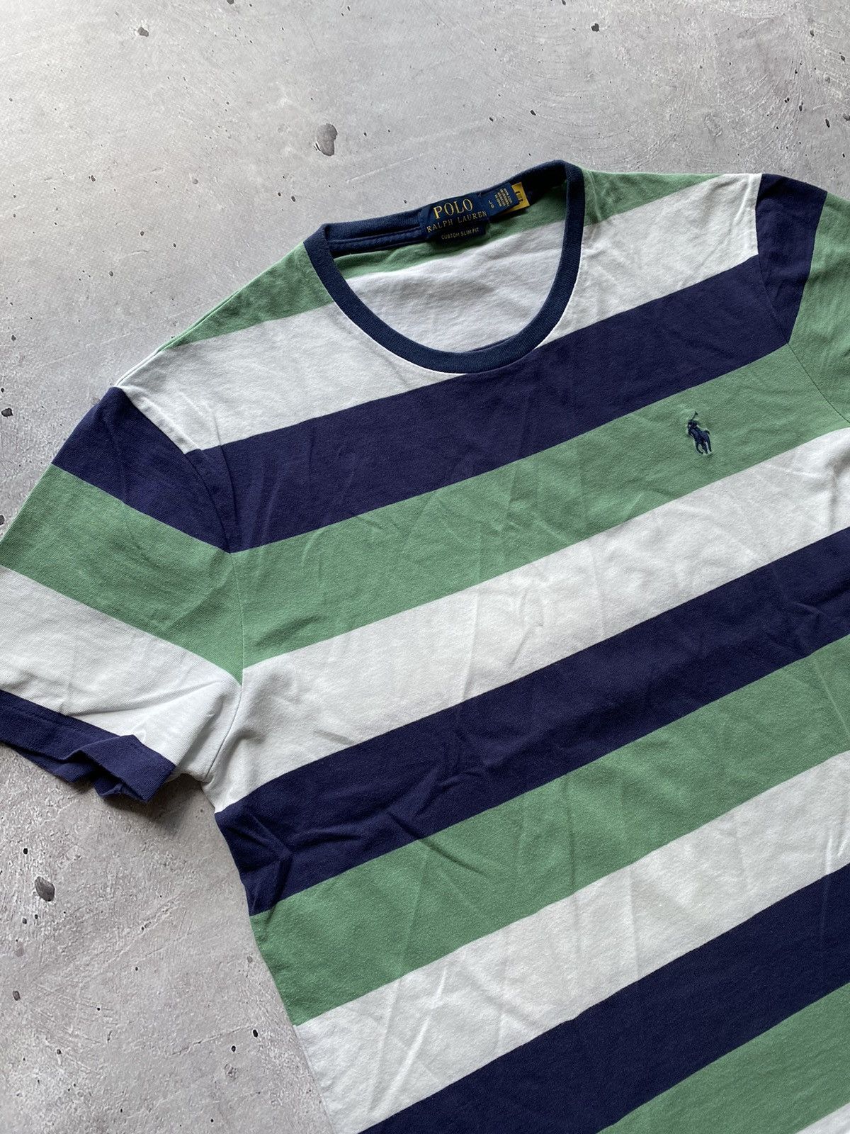 Polo Ralph Lauren × Ralph Lauren Basic Polo Ralph Lauren T Shirt Y2K Rare Chief Keef Style Size US S / EU 44-46 / 1 - 1 Thumbnail