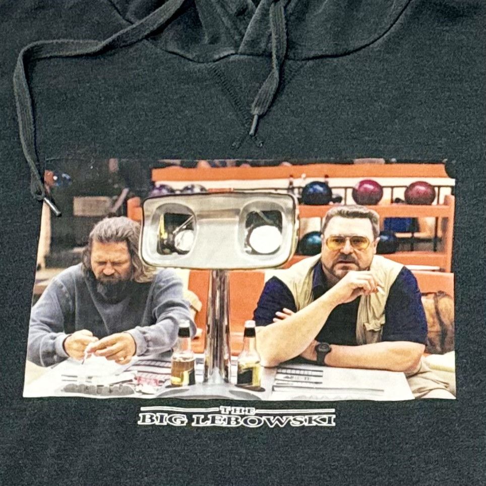 Designer DUUMBGOOD BIG LEBOWSKI HOODIE! Size US L / EU 52-54 / 3 - 3 Thumbnail