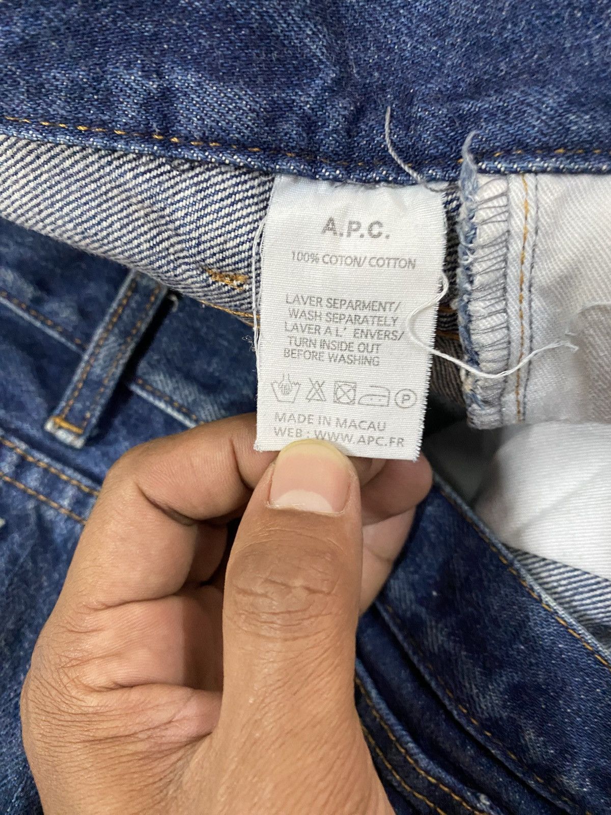 A.P.C. Japan Denim A.P.C Skinny Jeans Selvedge @285 Size US 31 - 5 Thumbnail