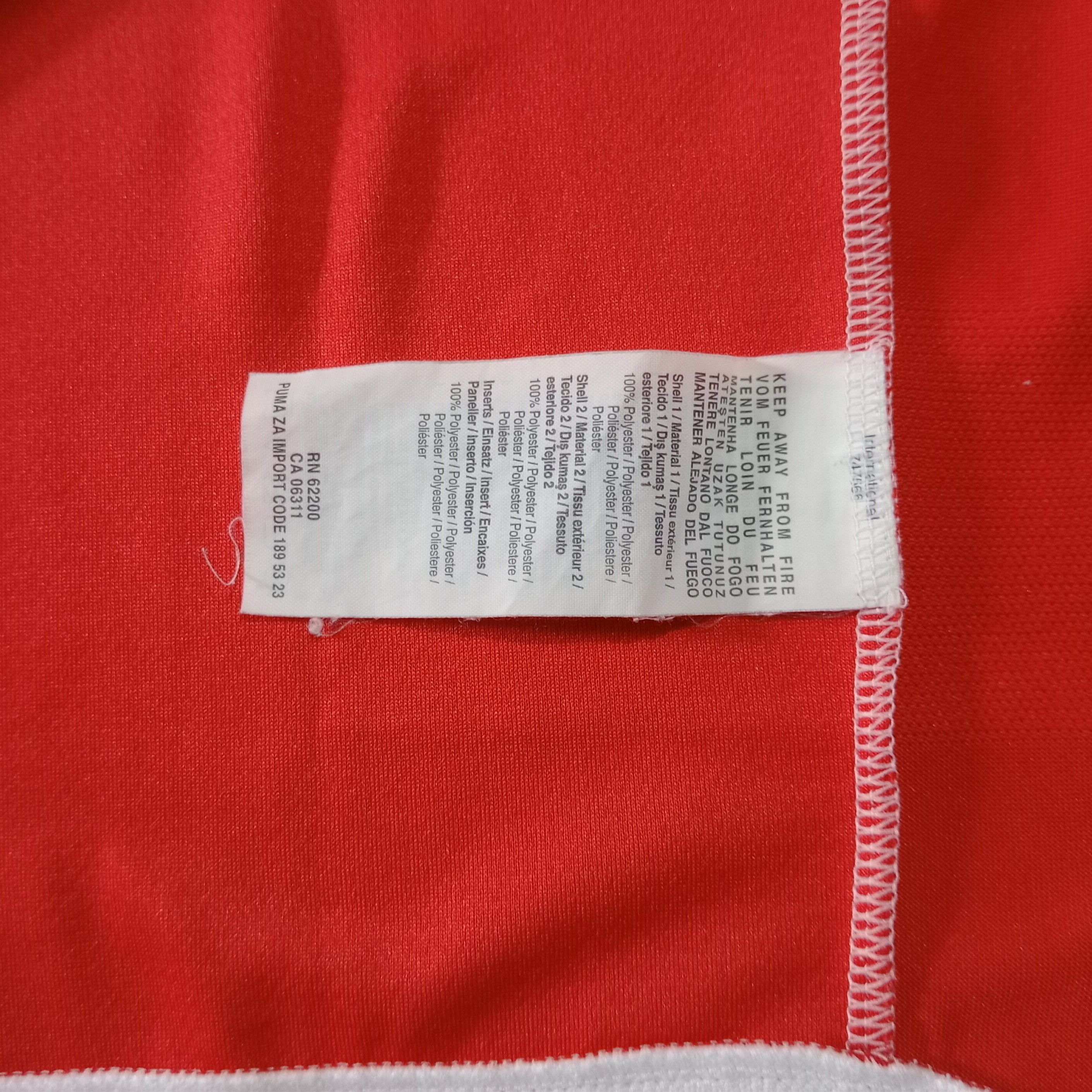 Puma Arsenal 2015-2016 Home Jersey Alexis Sanchez 17 Size US XL / EU 56 / 4 - 7 Thumbnail