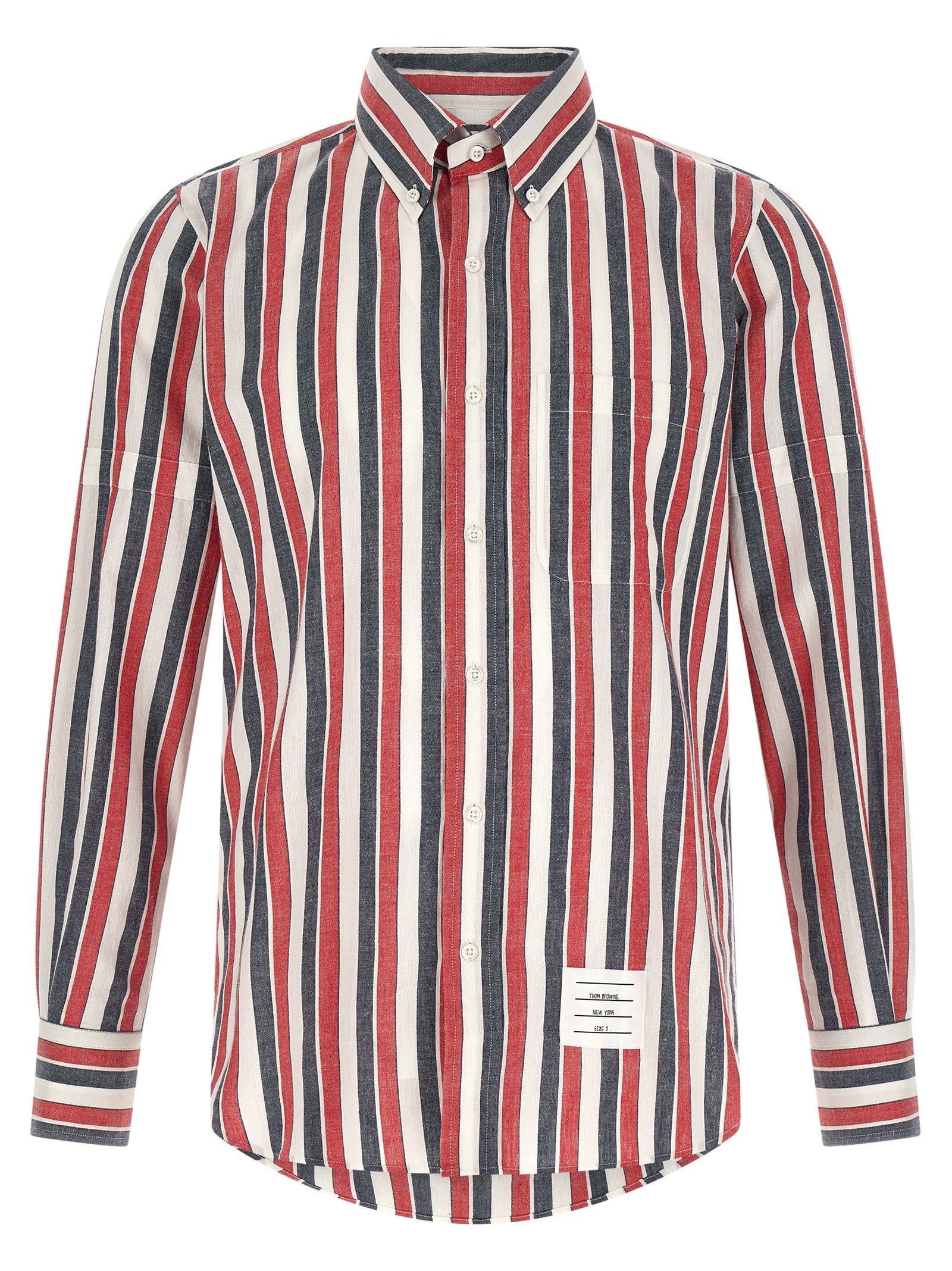 Thom Browne Madras cotton shirt Size US L / EU 52-54 / 3 - 1 Thumbnail