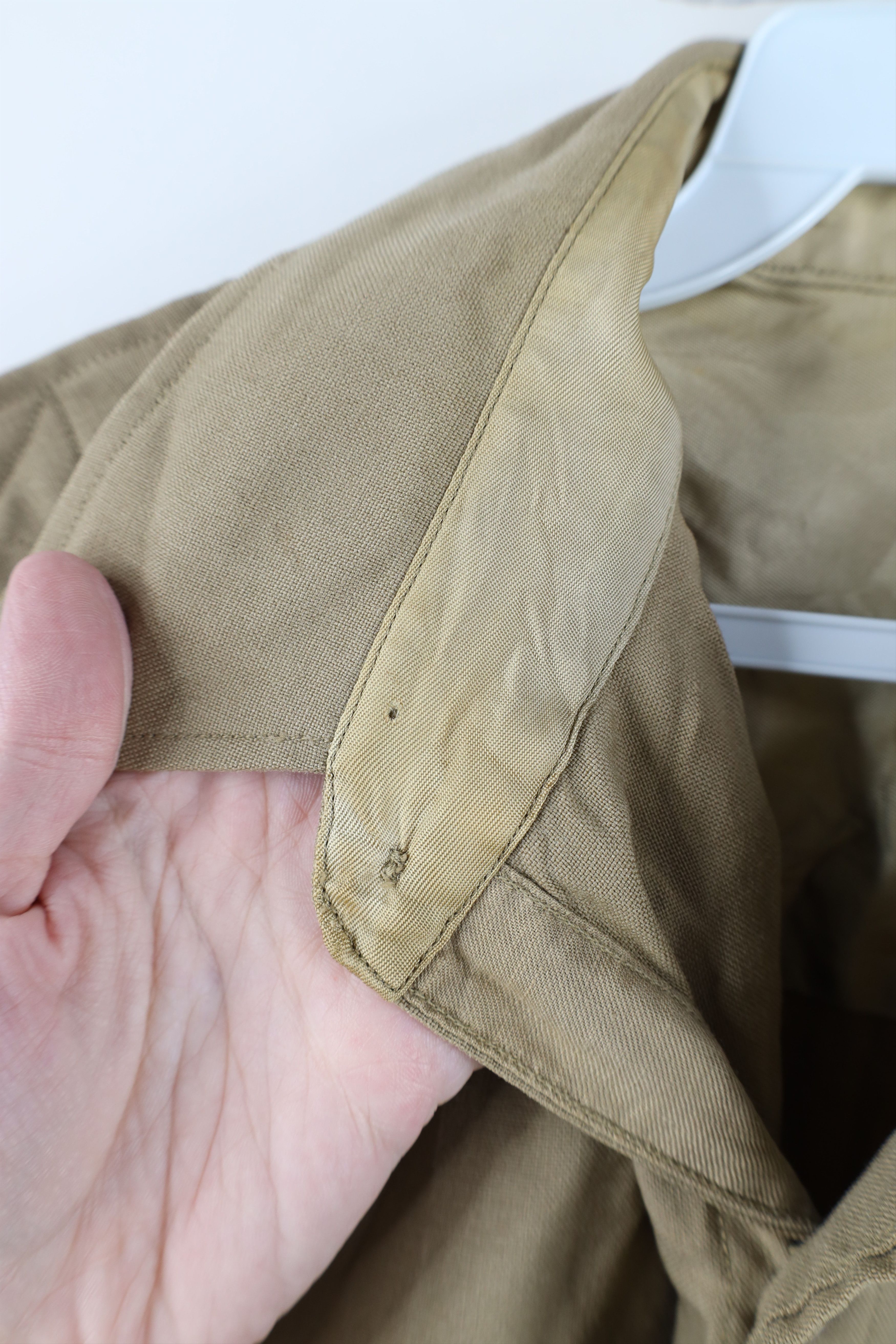 Vintage Vintage 40s World War II Military Field Button Shirt Size US M / EU 48-50 / 2 - 11 Thumbnail
