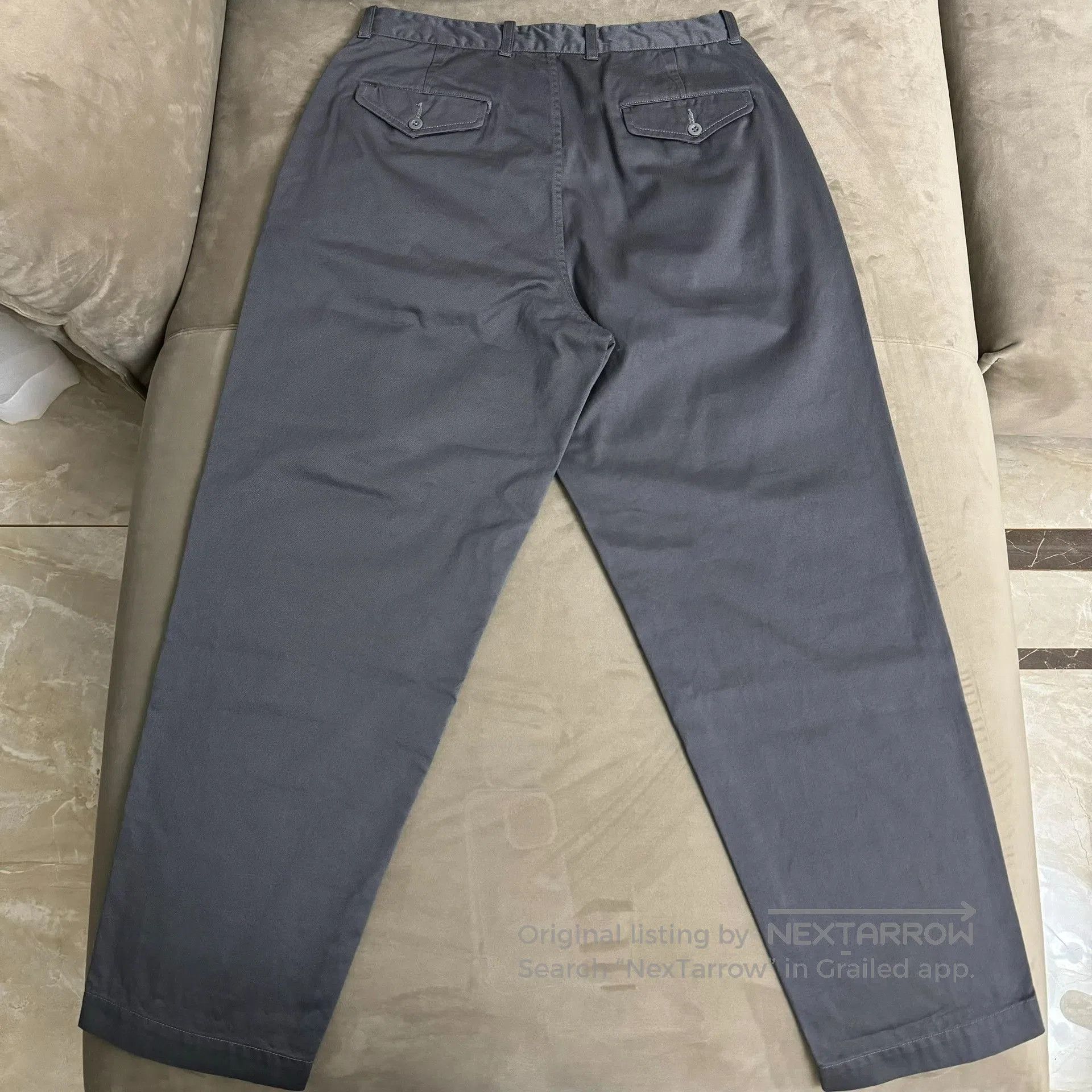 Graphpaper Graphpaper Westpoint Chino Tuck Tapered Pants. Size US 26 / EU 42 - 2 Thumbnail